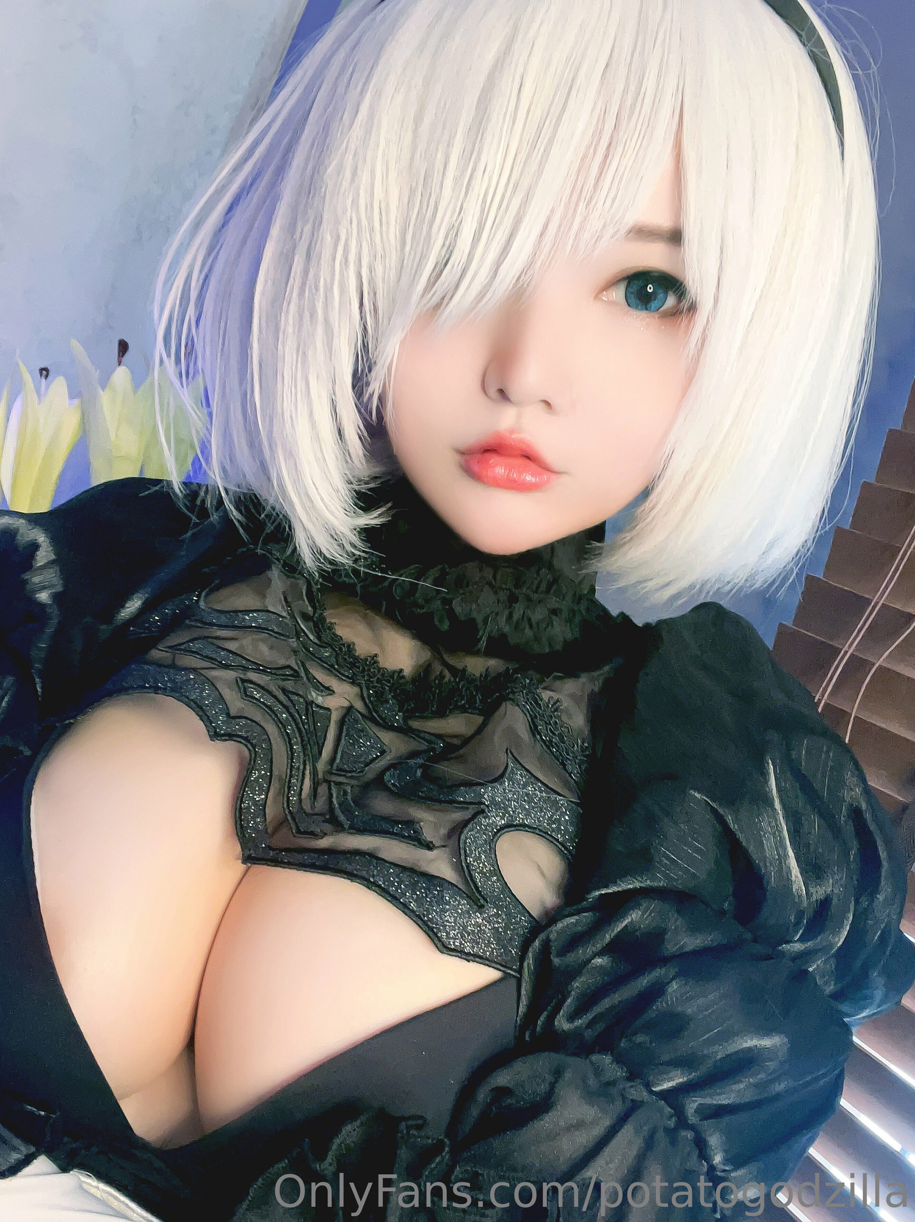 Coser小姐姐Potato Godzilla - 2B Bride/(28P)