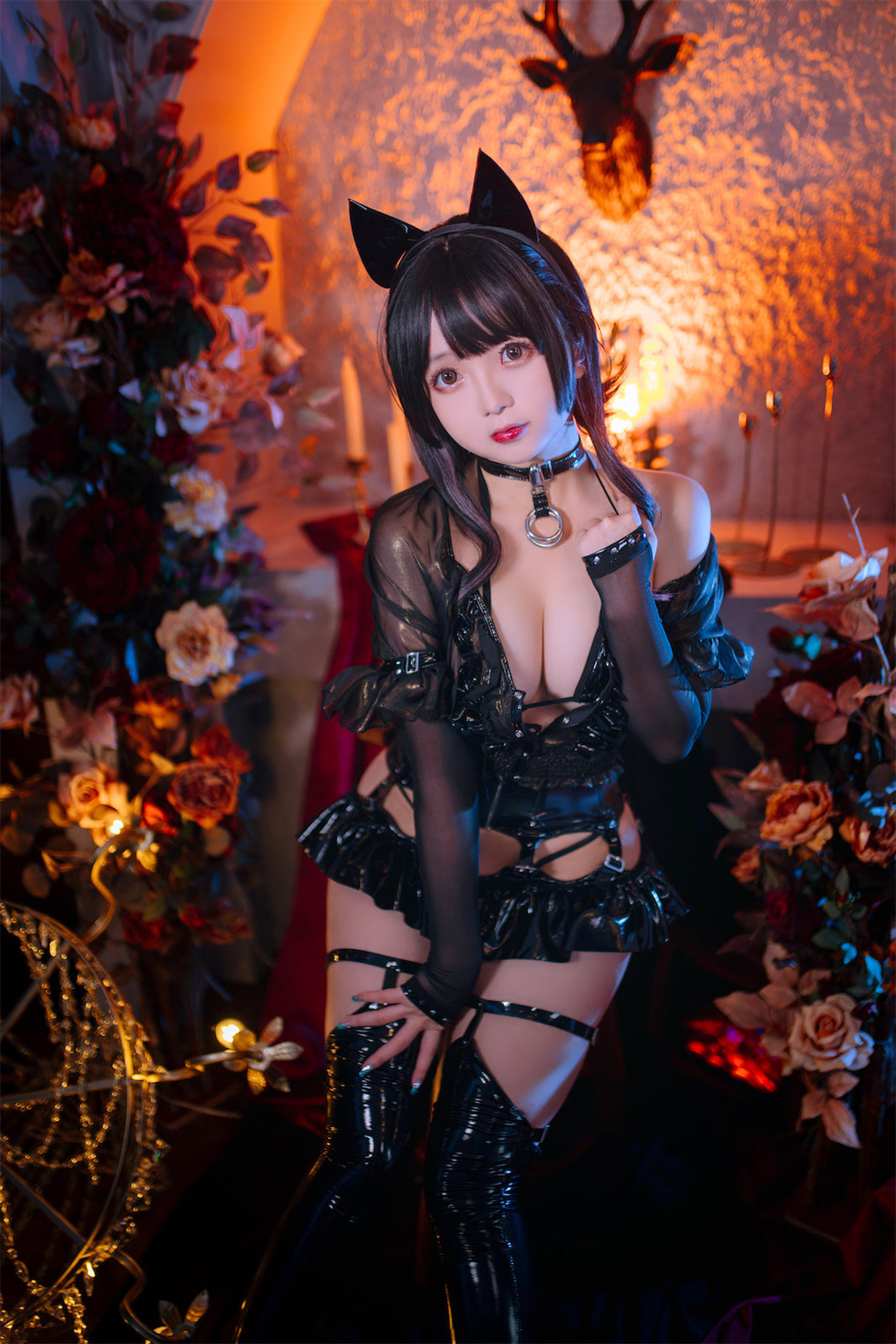 Cosplay日奈娇 - 皮衣系列/(123P)