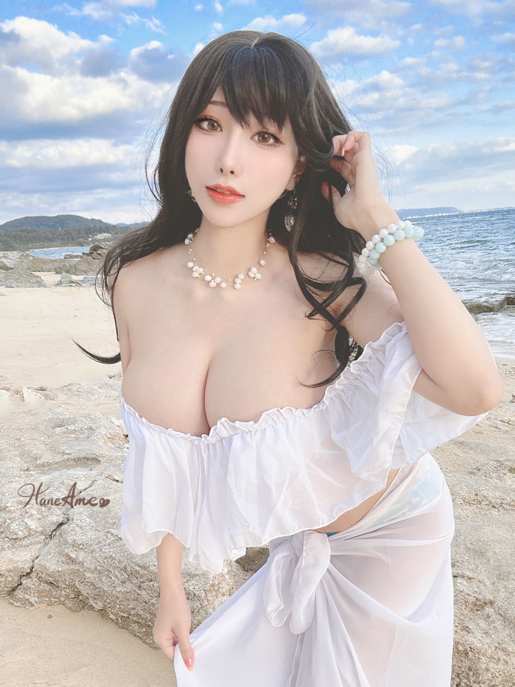 Hane Ame 雨波写真 - Original White sand love in Okinawa 白沙之戀/(41P)