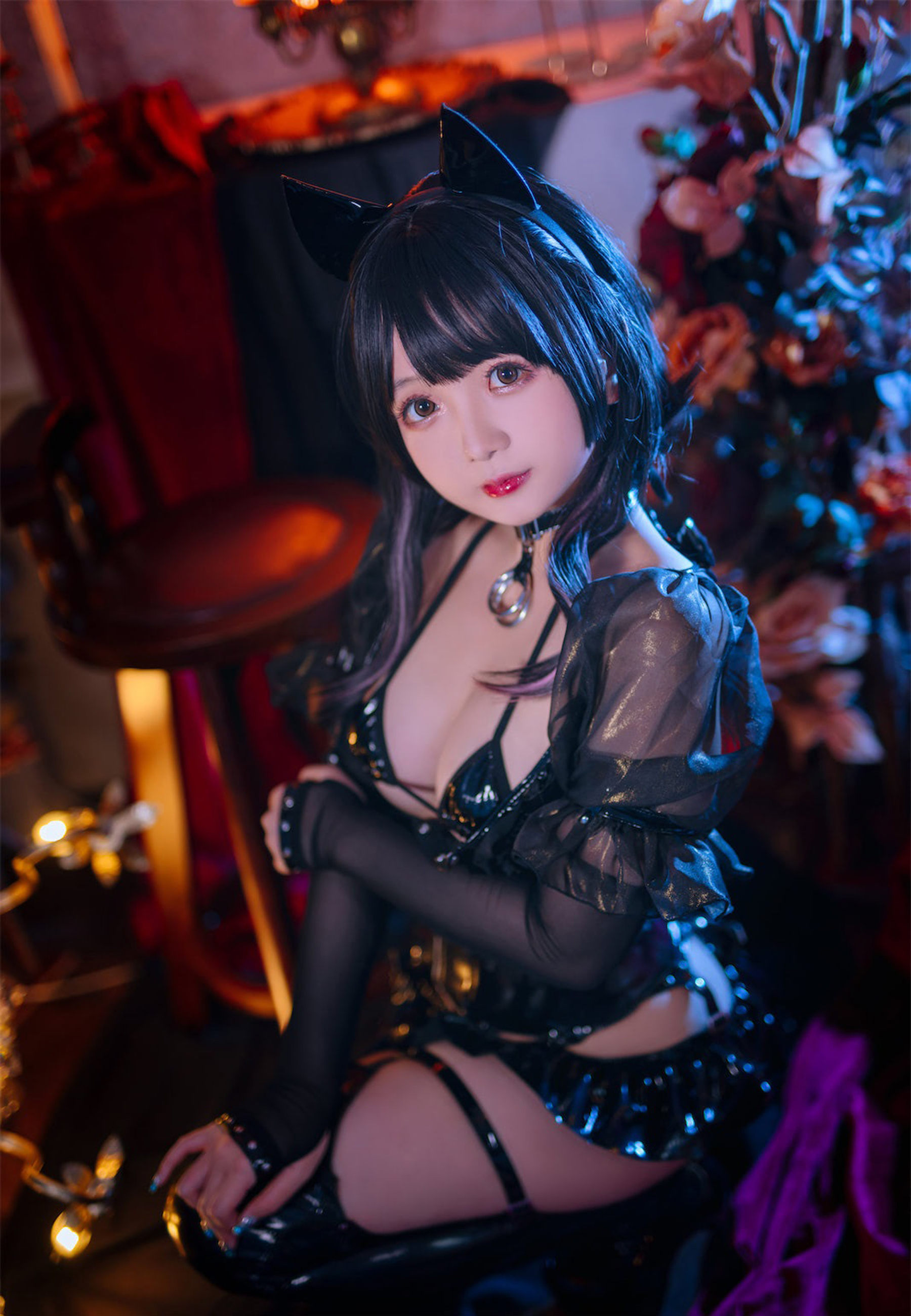 Cosplay日奈娇 - 皮衣系列/(123P)