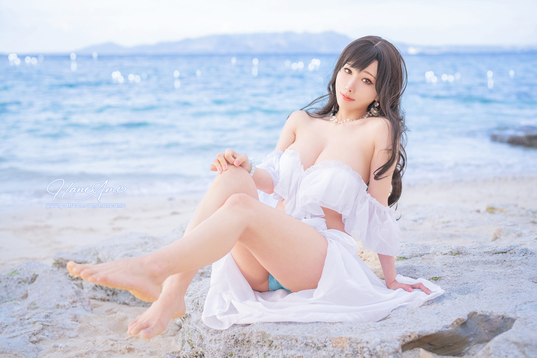 Hane Ame 雨波写真 - Original White sand love in Okinawa 白沙之戀/(41P)