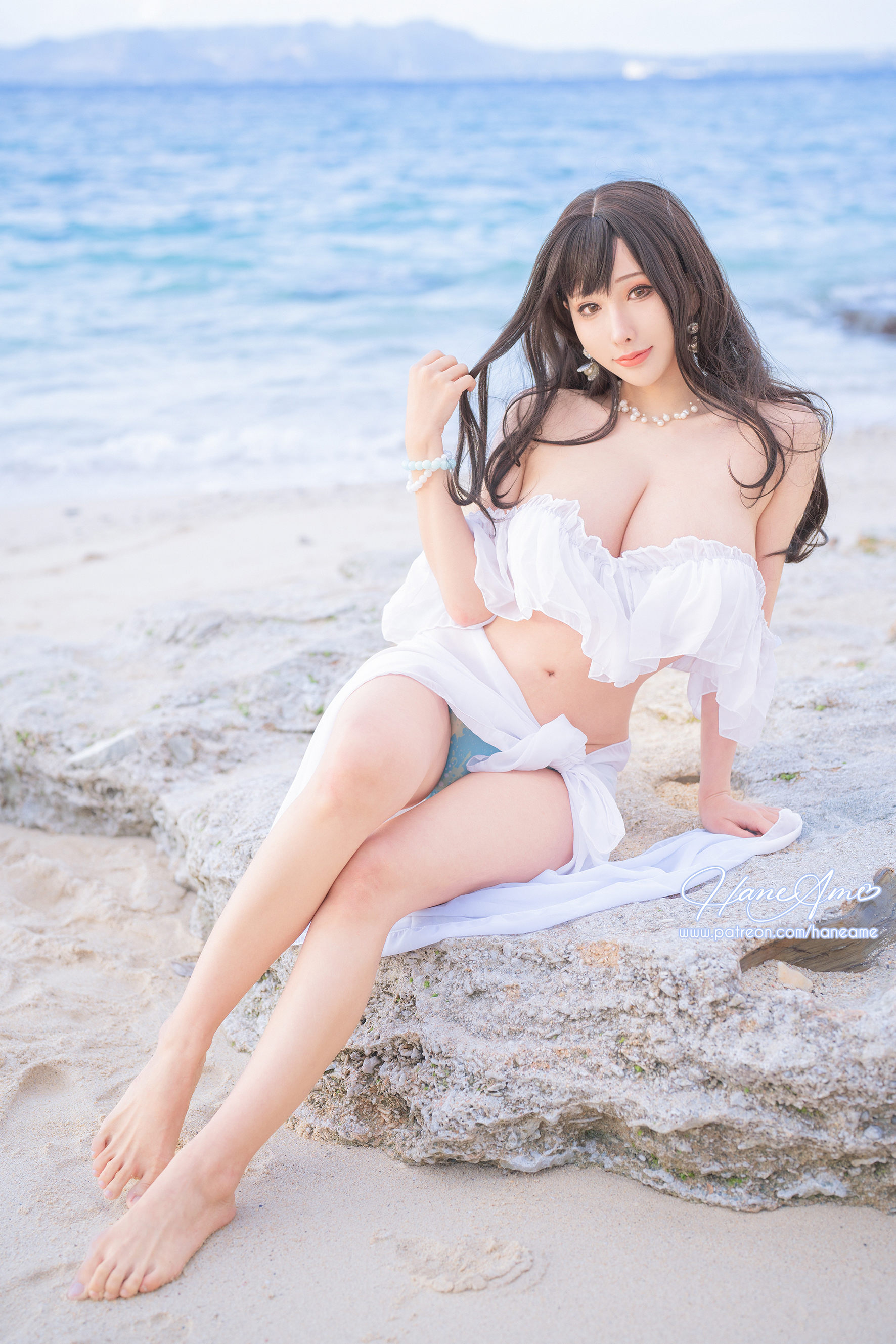 Hane Ame 雨波写真 - Original White sand love in Okinawa 白沙之戀/(41P)