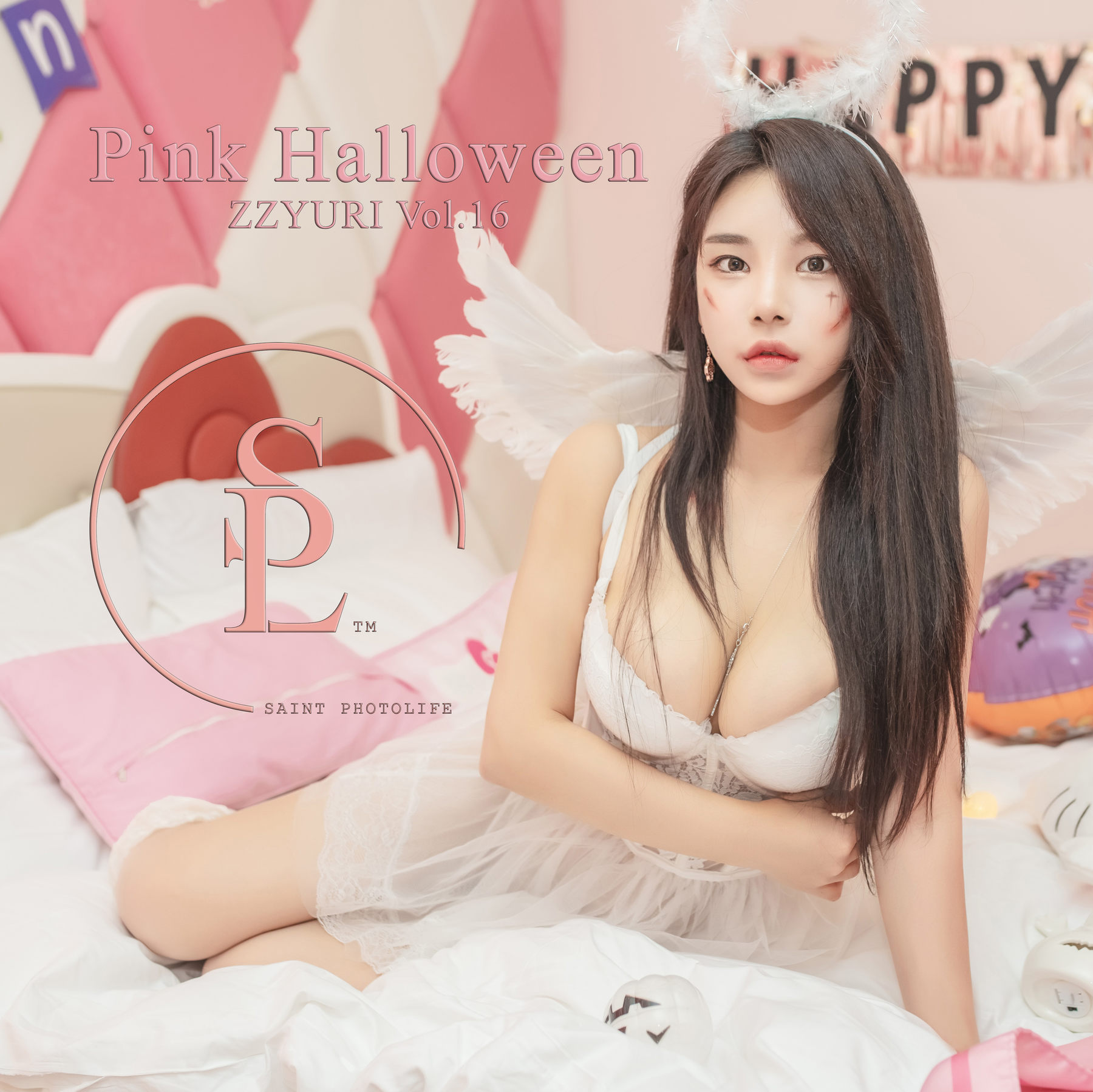 [saintphotolife] Zzyuri - Vol.16 Pink Halloween/(58P)