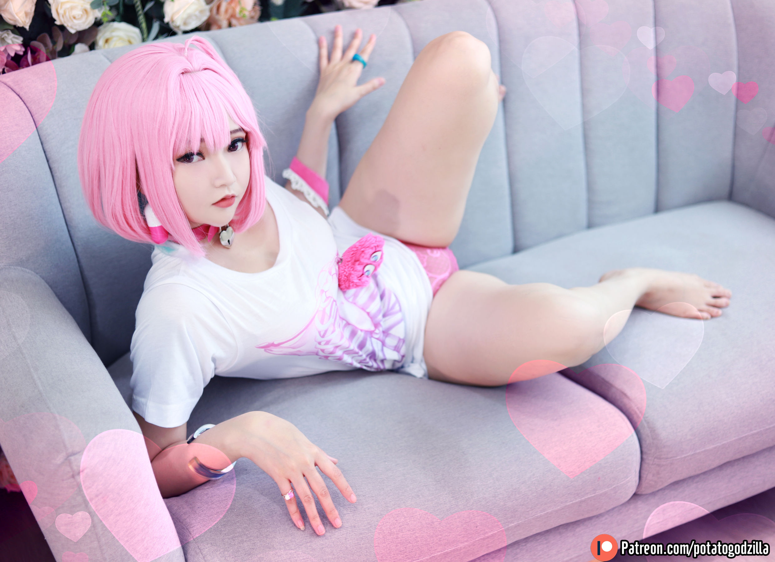 Coser小姐姐Potato Godzilla - Riamu Yumemi/(34P)