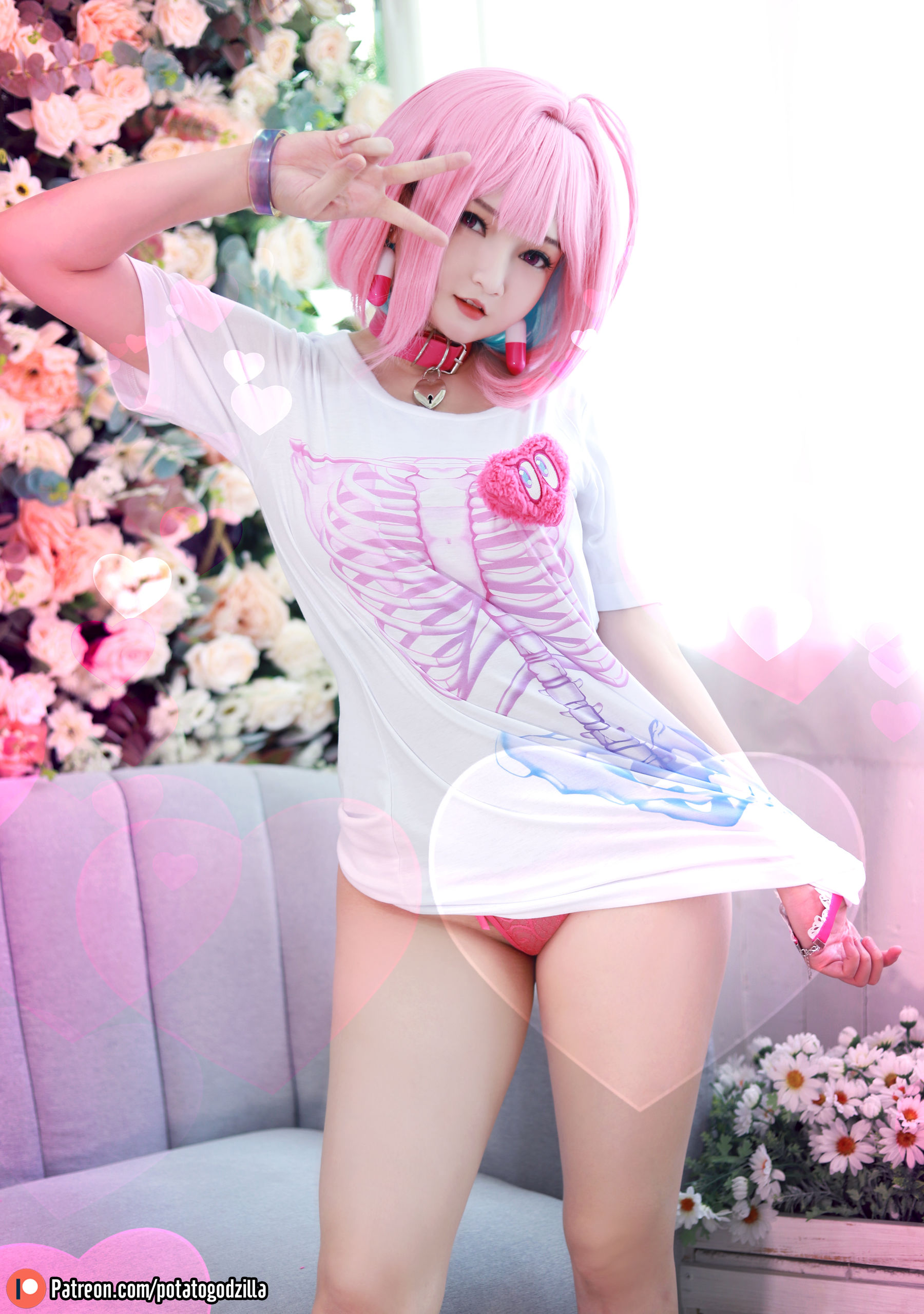 Coser小姐姐Potato Godzilla - Riamu Yumemi/(34P)