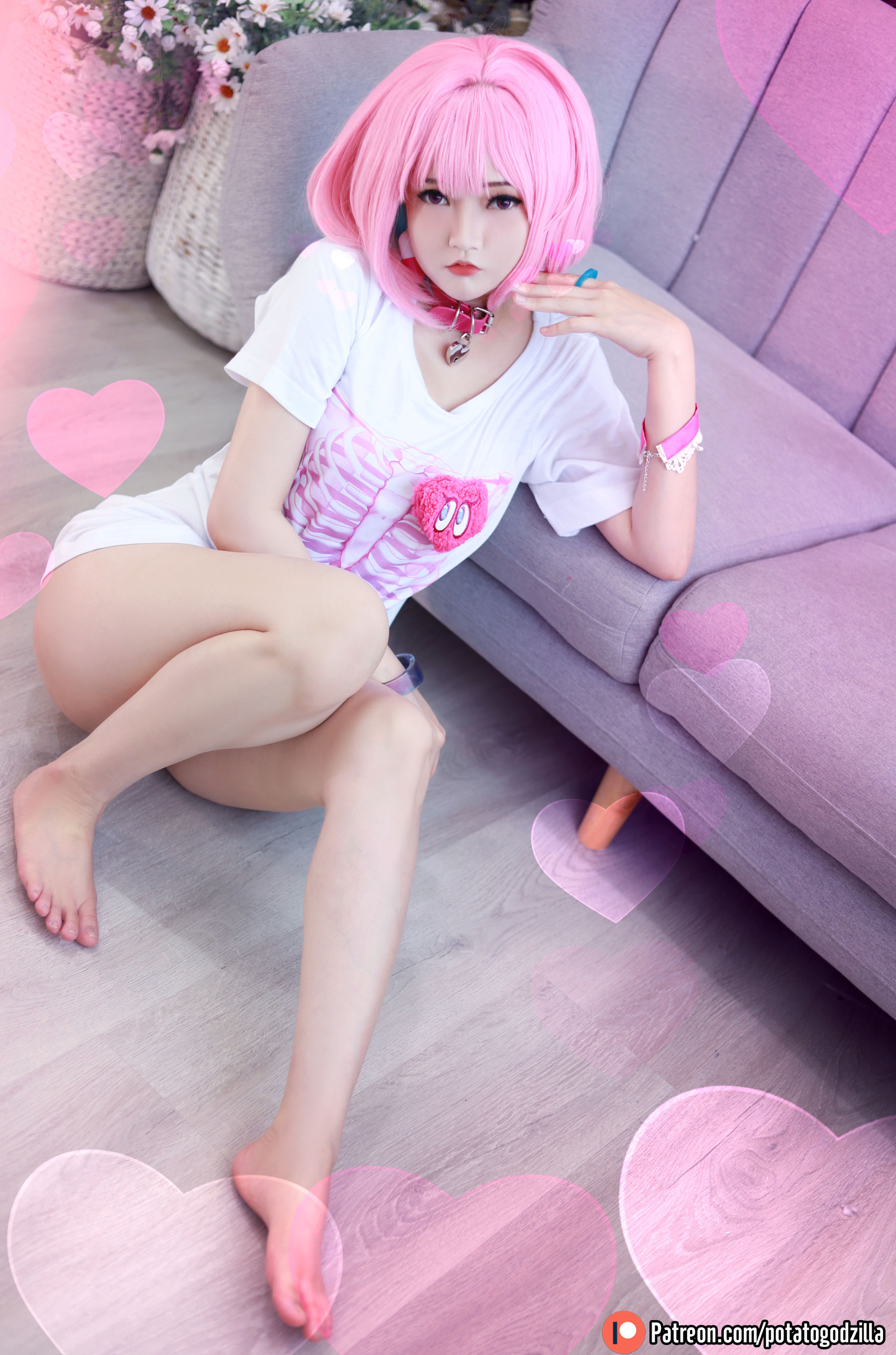 Coser小姐姐Potato Godzilla - Riamu Yumemi/(34P)