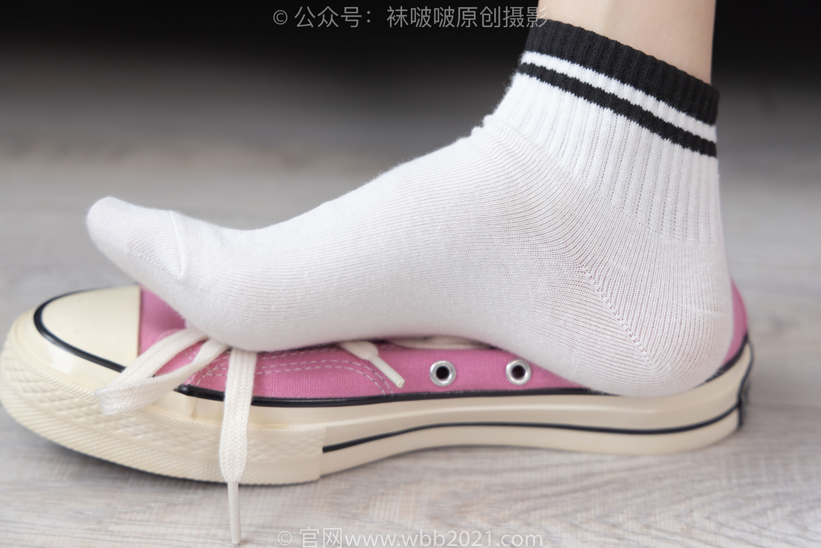 BoBoSocks袜啵啵 No.250 稚予 -板鞋、皮鞋、白棉袜、灰棉袜/(144P)