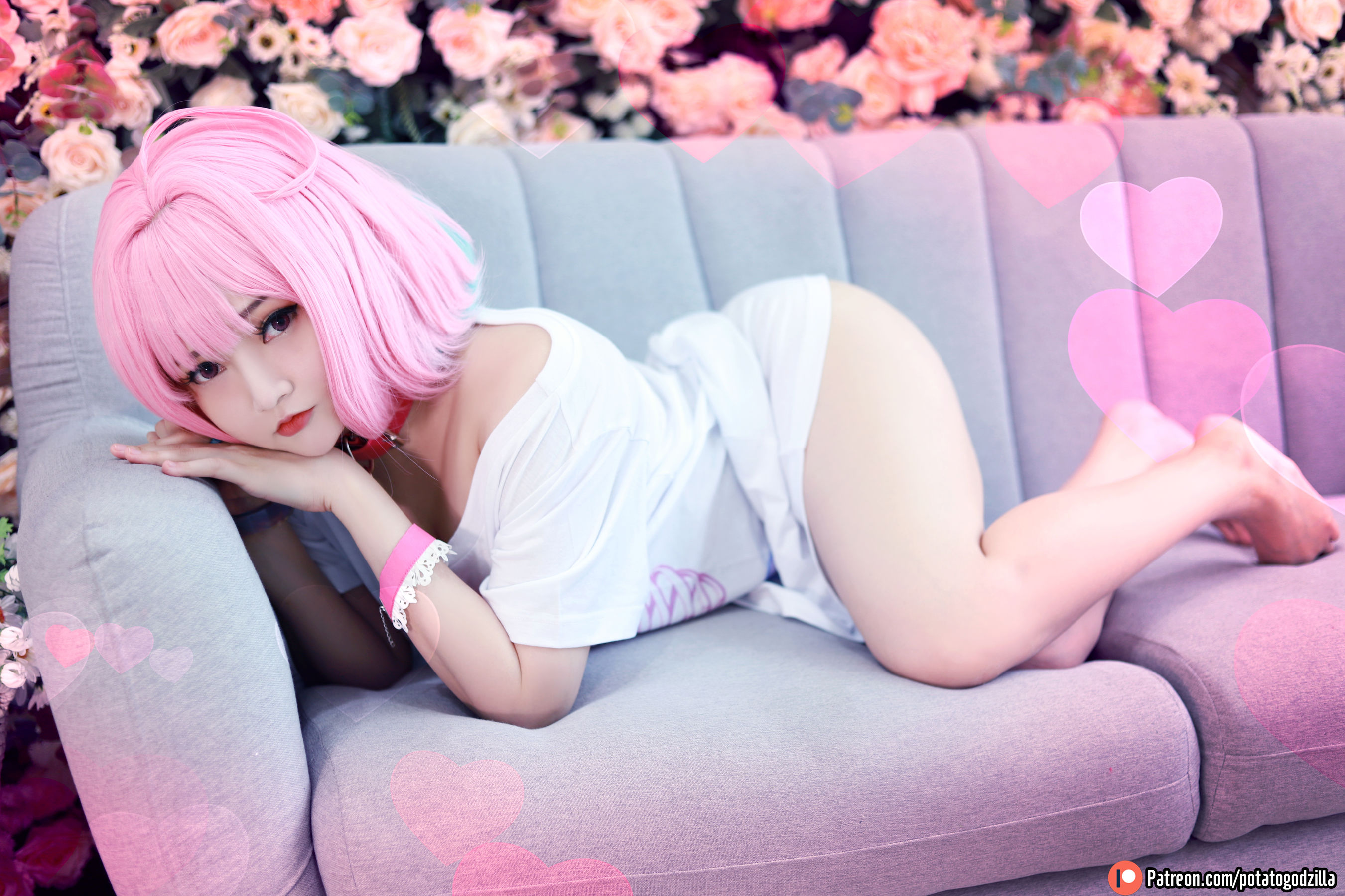 Coser小姐姐Potato Godzilla - Riamu Yumemi/(34P)