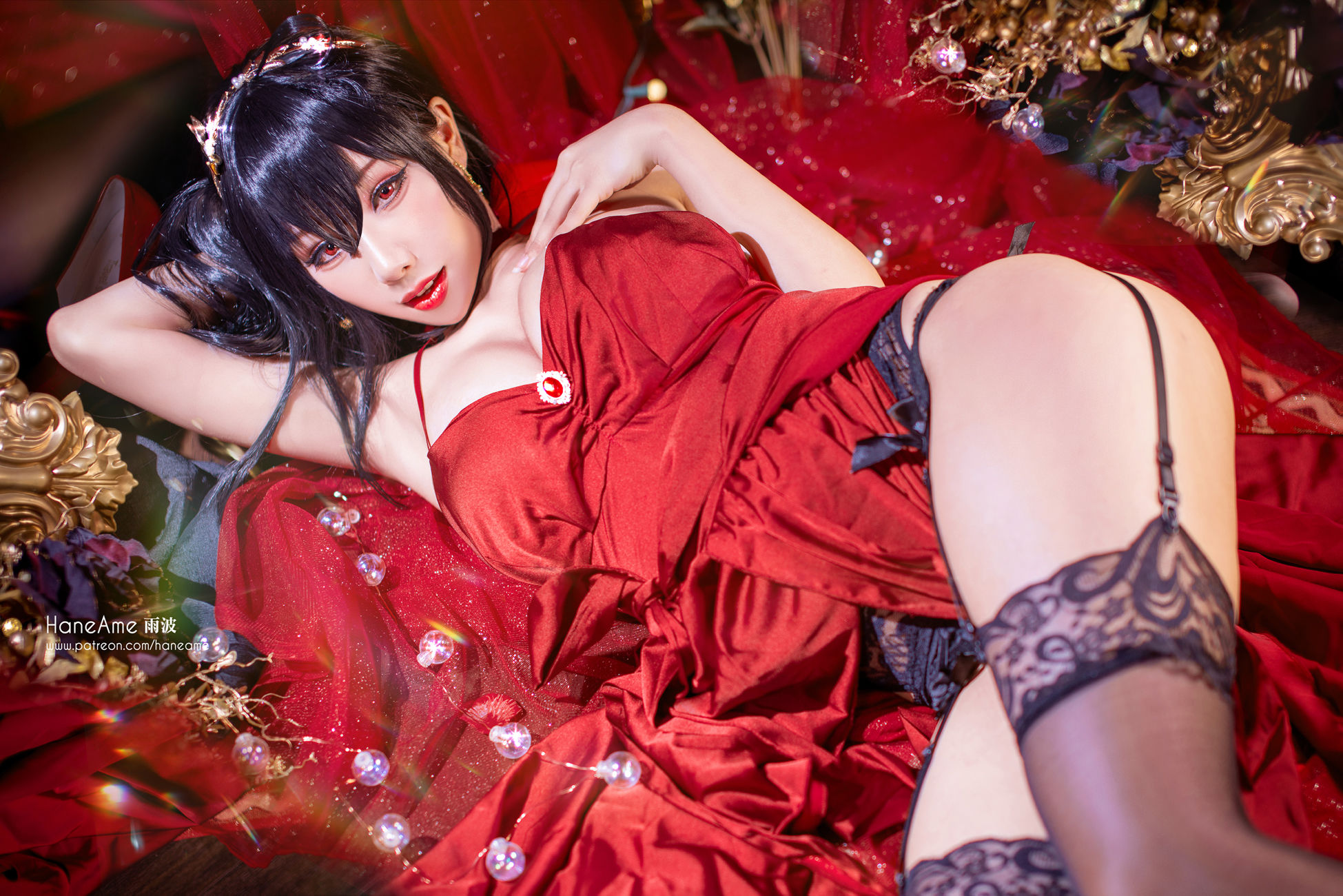 Hane Ame 雨波写真 - Taihou Gown (Azur Lane)/(15P)