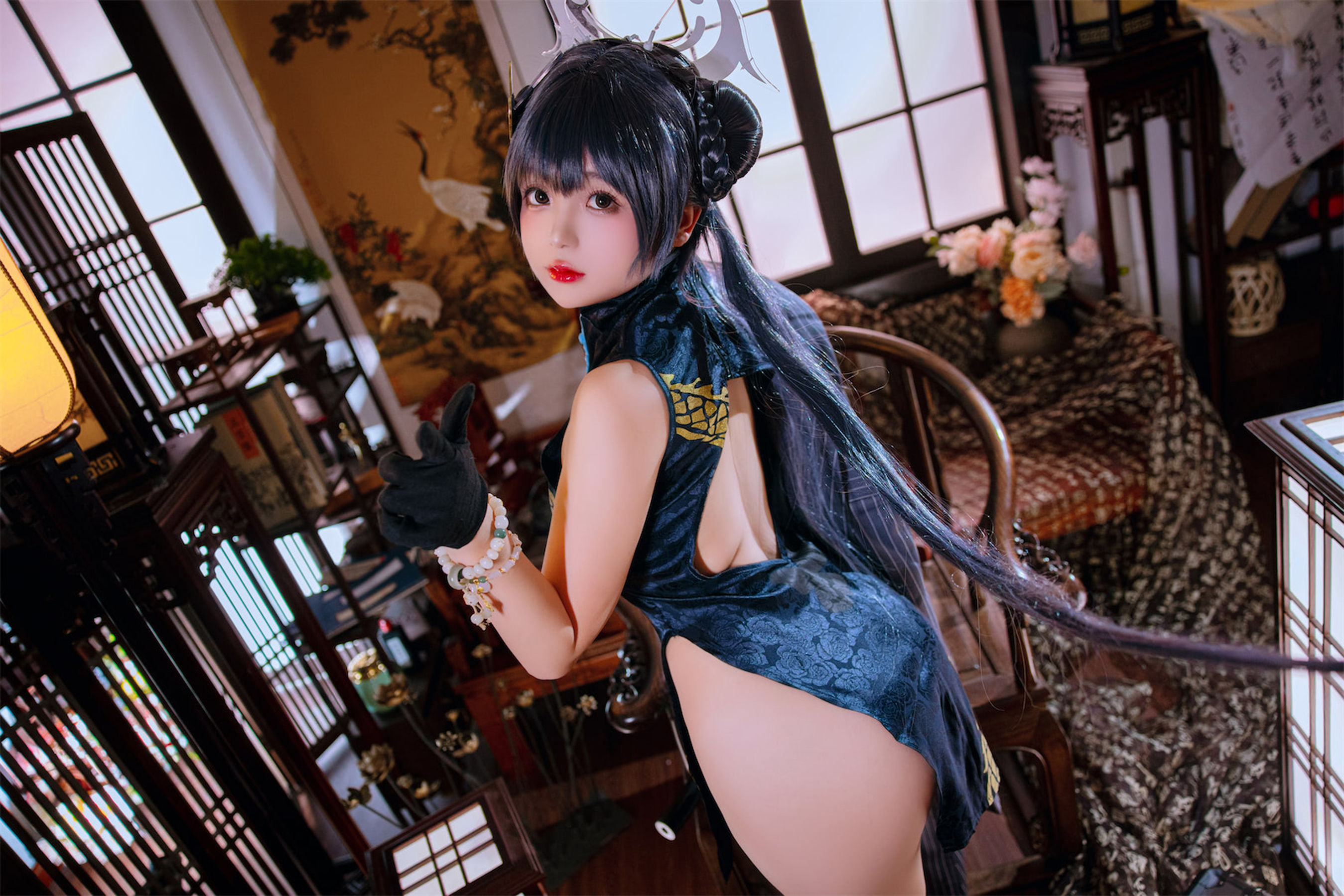 Cosplay日奈娇 - 碧蓝档案妃咲/(91P)