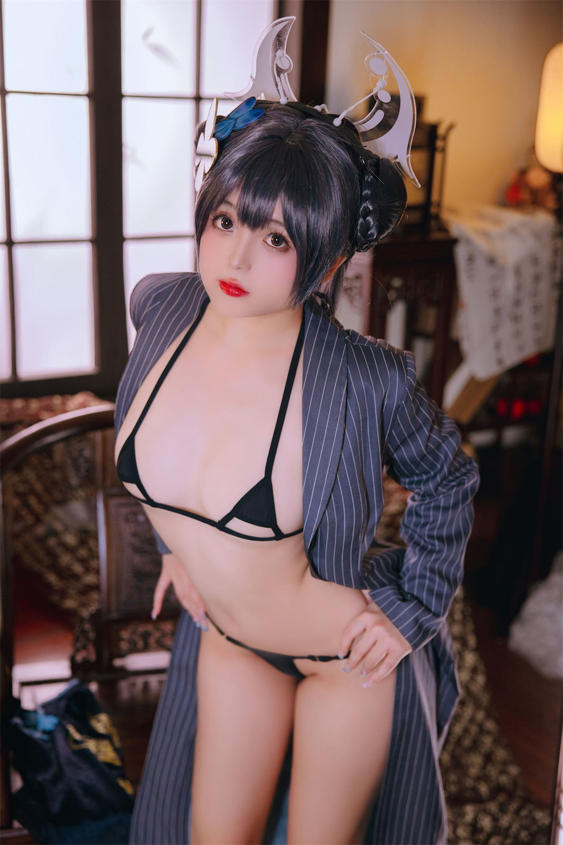 Cosplay日奈娇 - 碧蓝档案妃咲/(91P)