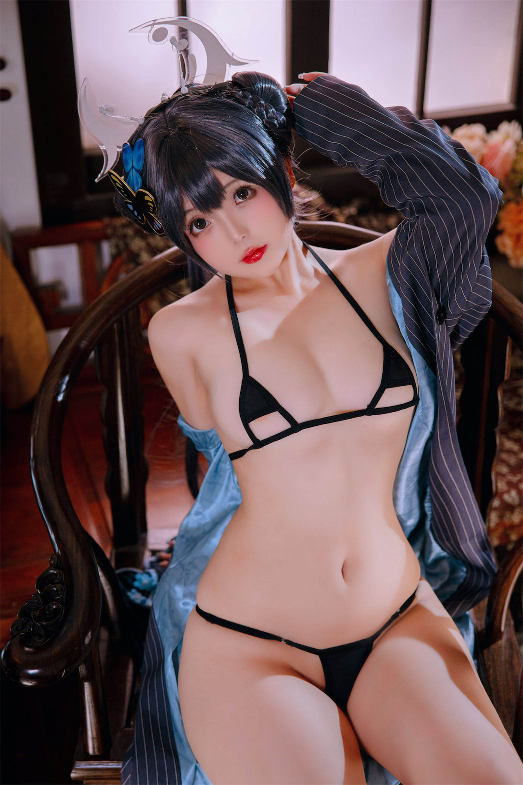 Cosplay日奈娇 - 碧蓝档案妃咲/(91P)