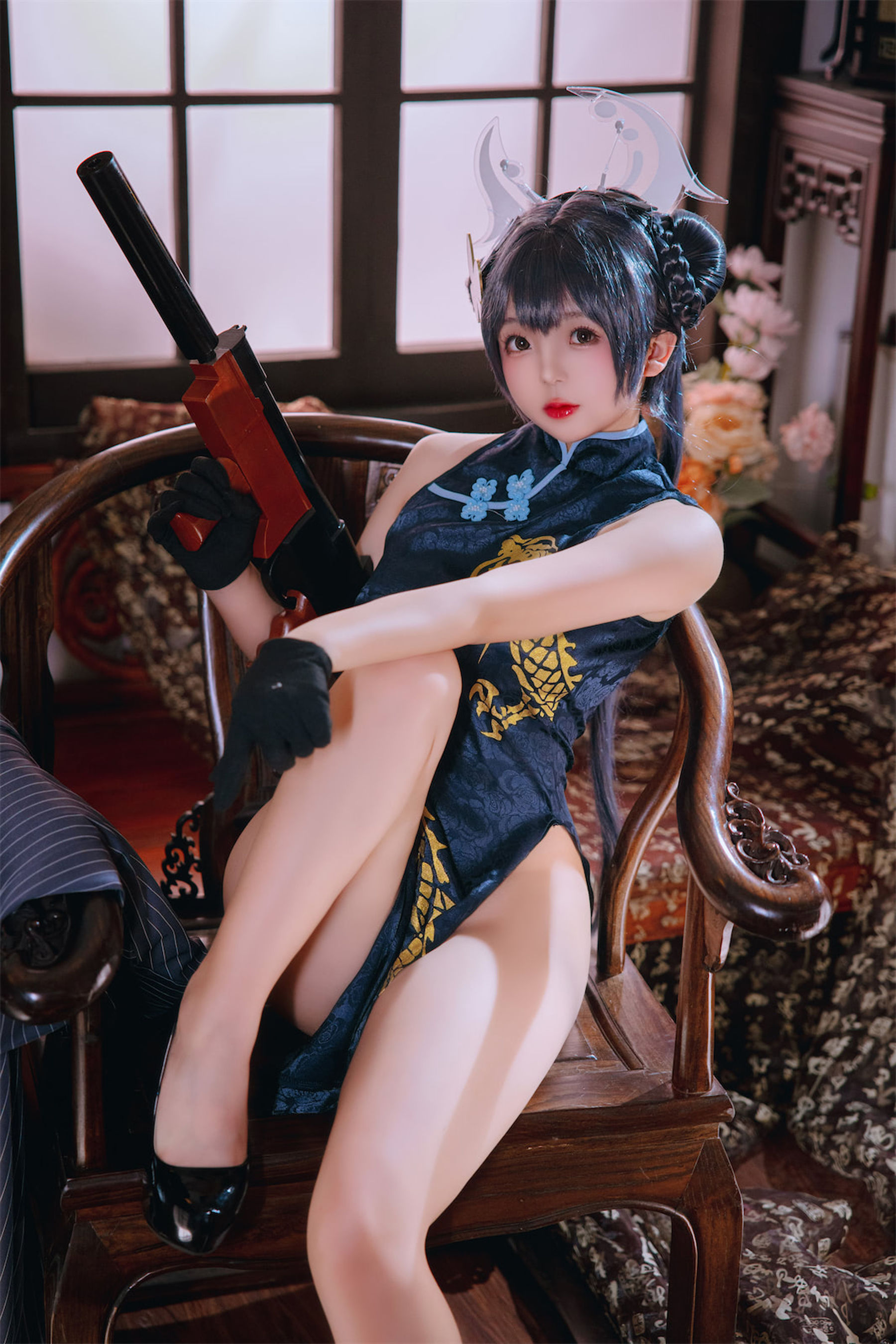 Cosplay日奈娇 - 碧蓝档案妃咲/(91P)