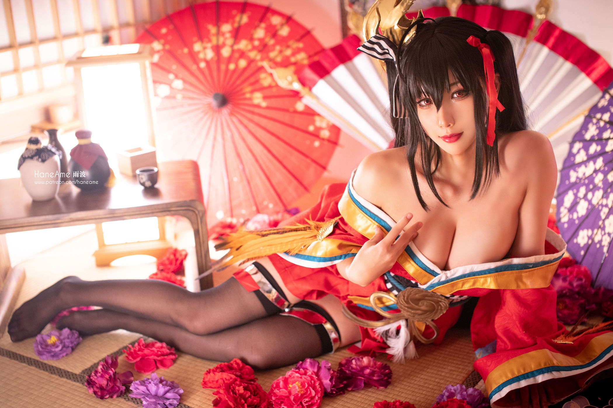 Hane Ame 雨波写真 - Taihou official kimono (Azur Lane)/(18P)