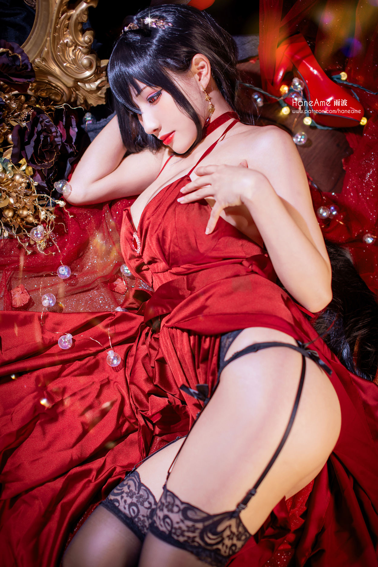 Hane Ame 雨波写真 - Taihou Gown (Azur Lane)/(15P)