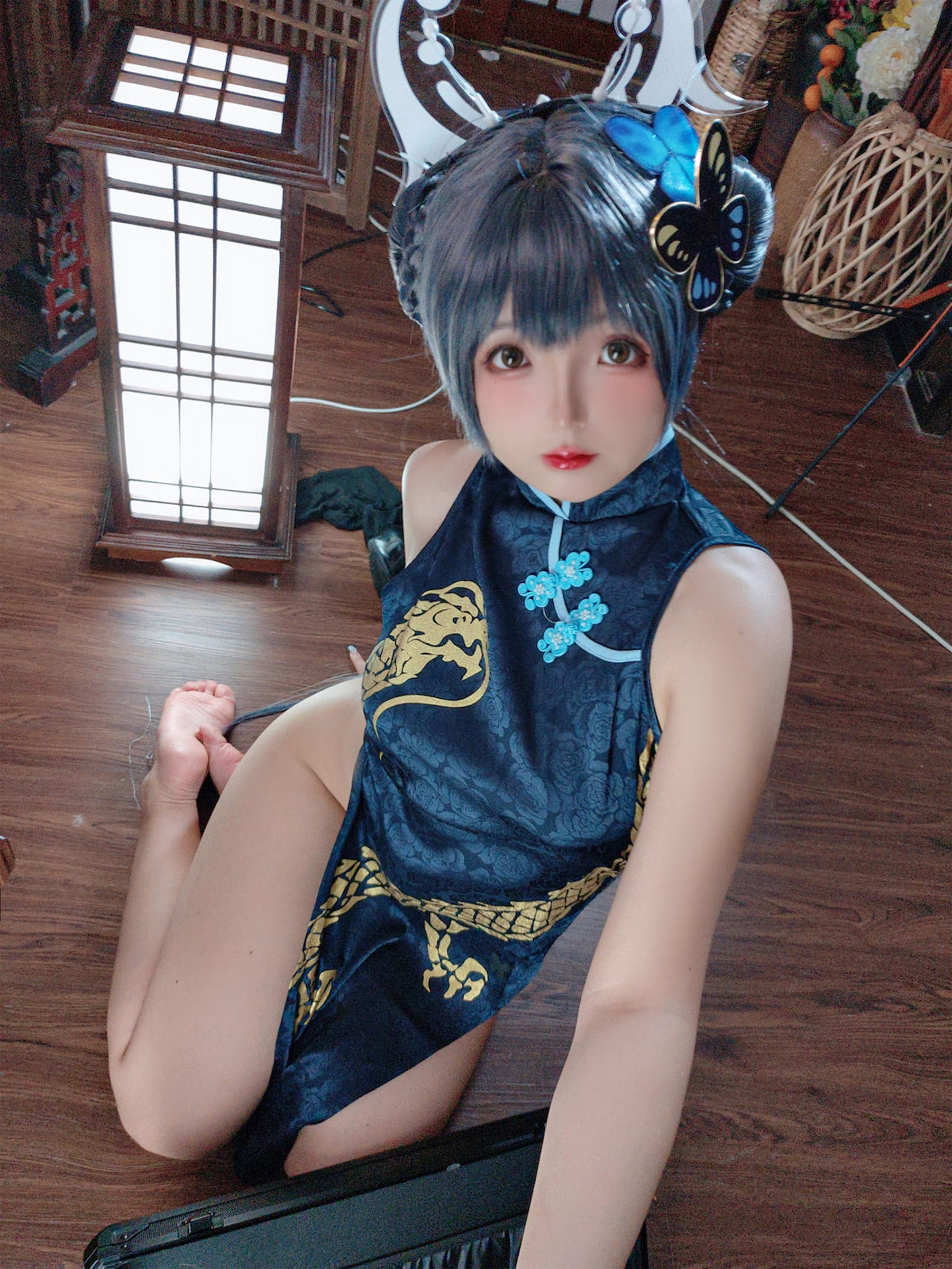 Cosplay日奈娇 - 碧蓝档案妃咲/(91P)