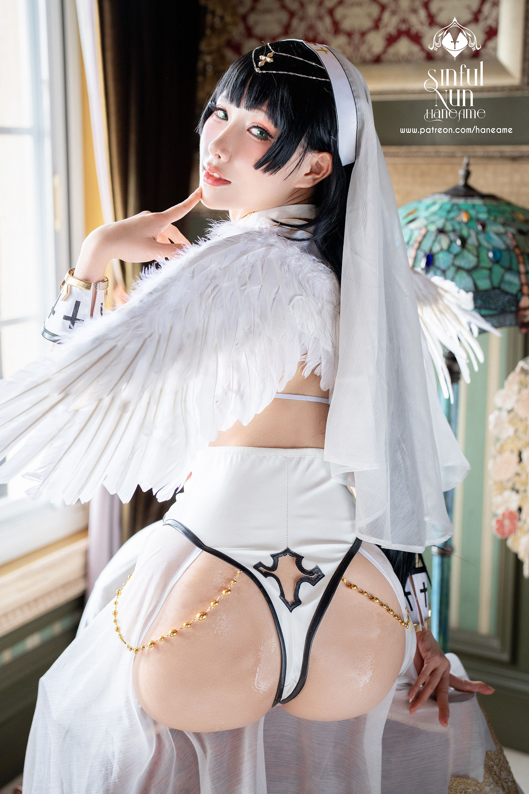 Hane Ame 雨波写真 - Original Sinful Nun Angel/(34P)