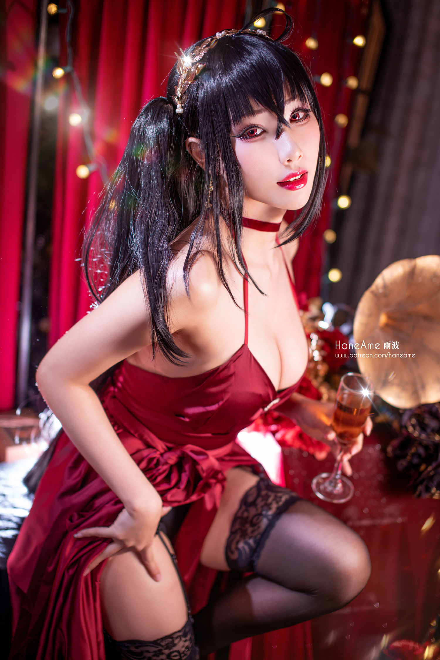 Hane Ame 雨波写真 - Taihou Gown (Azur Lane)/(15P)