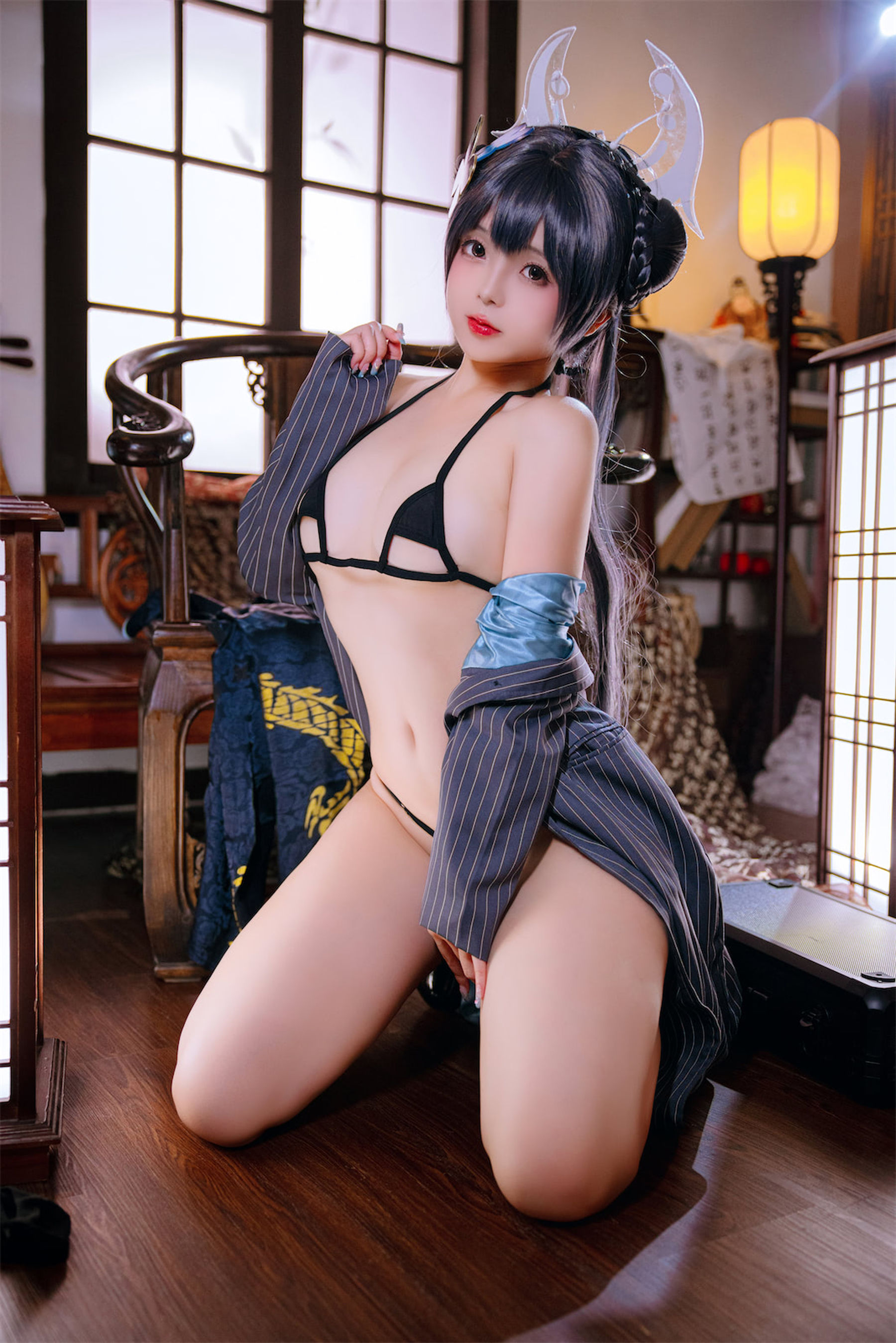 Cosplay日奈娇 - 碧蓝档案妃咲/(91P)