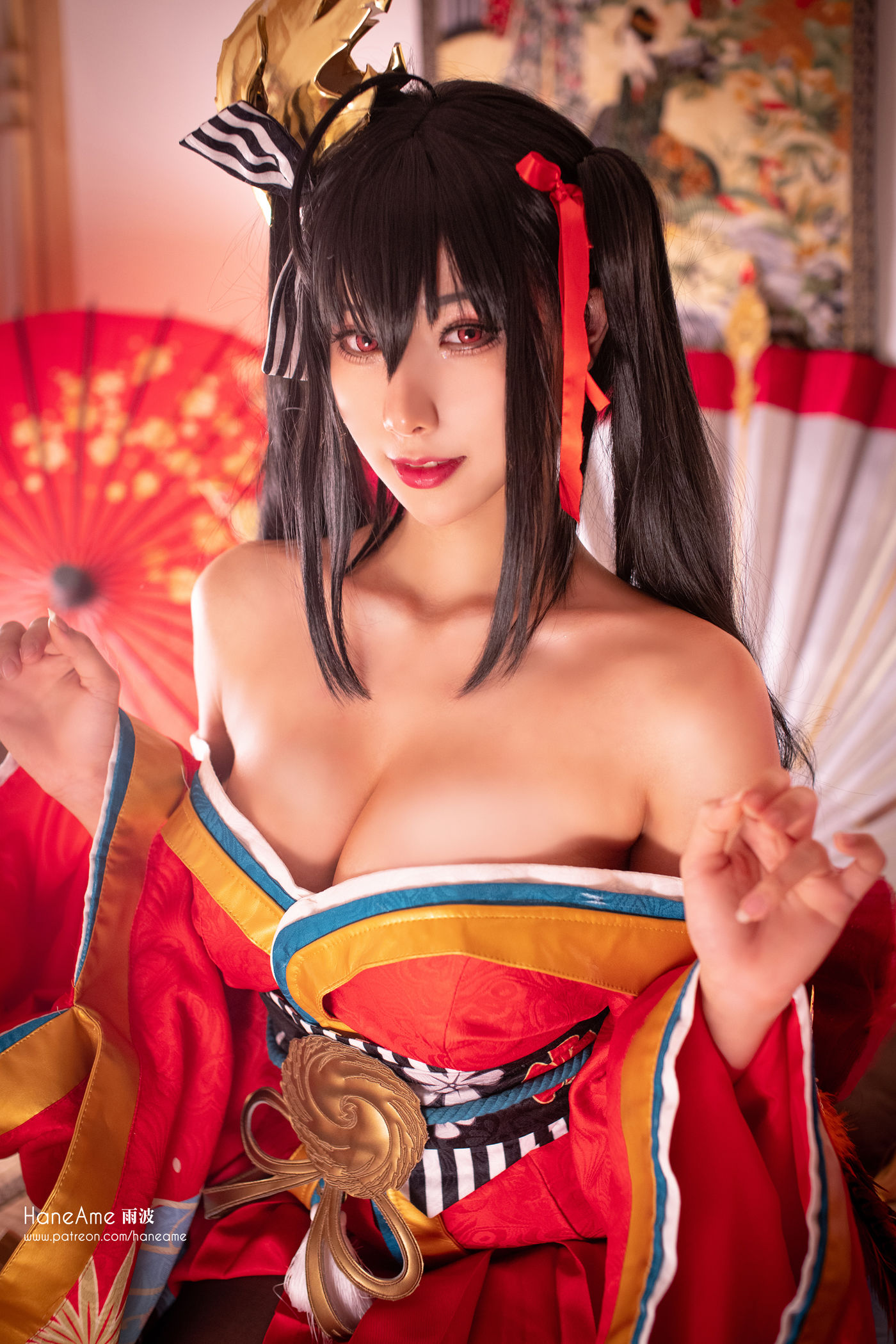 Hane Ame 雨波写真 - Taihou official kimono (Azur Lane)/(18P)