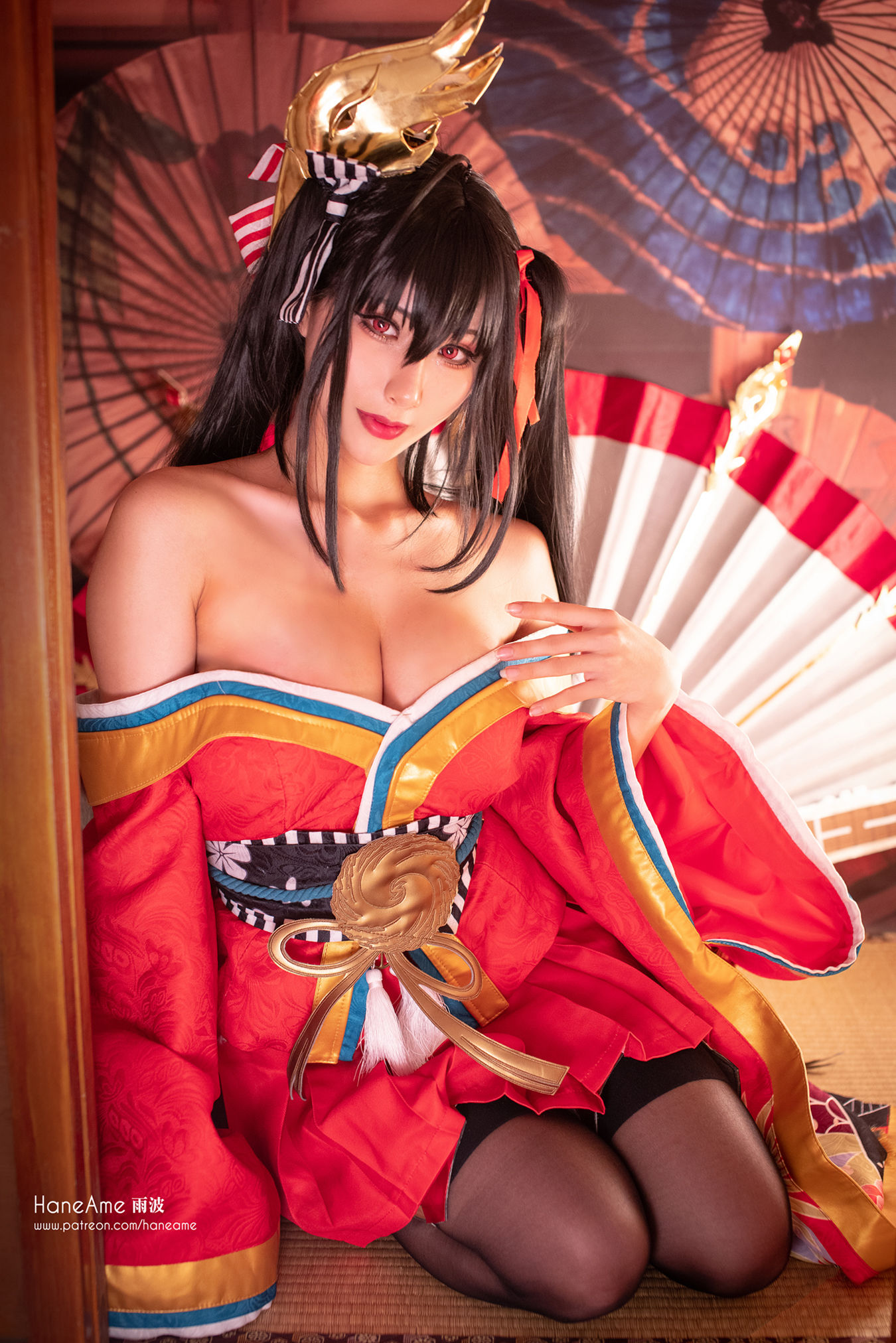 Hane Ame 雨波写真 - Taihou official kimono (Azur Lane)/(18P)