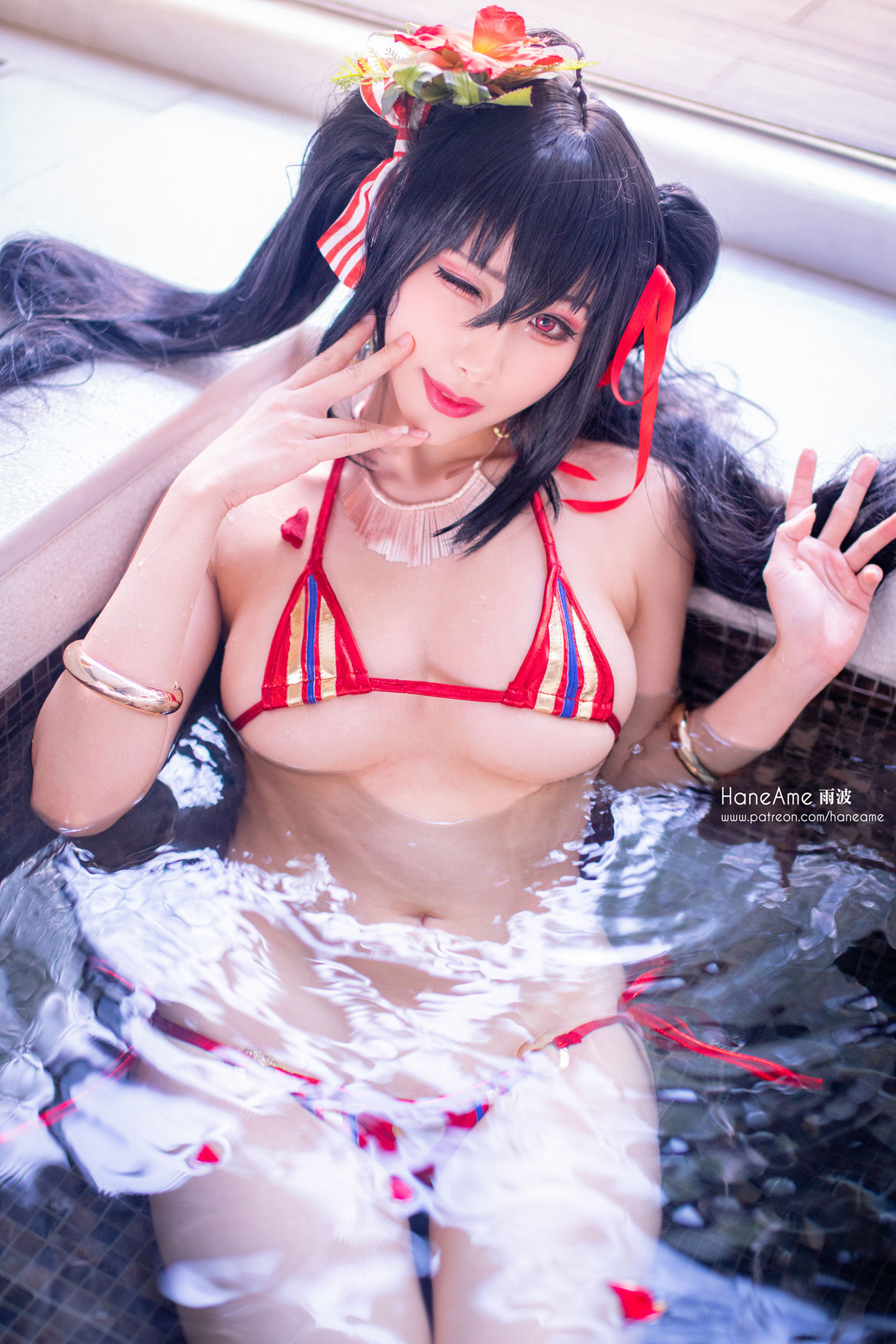 Hane Ame 雨波写真 - Taihou bikini (Azur Lane)/(20P)