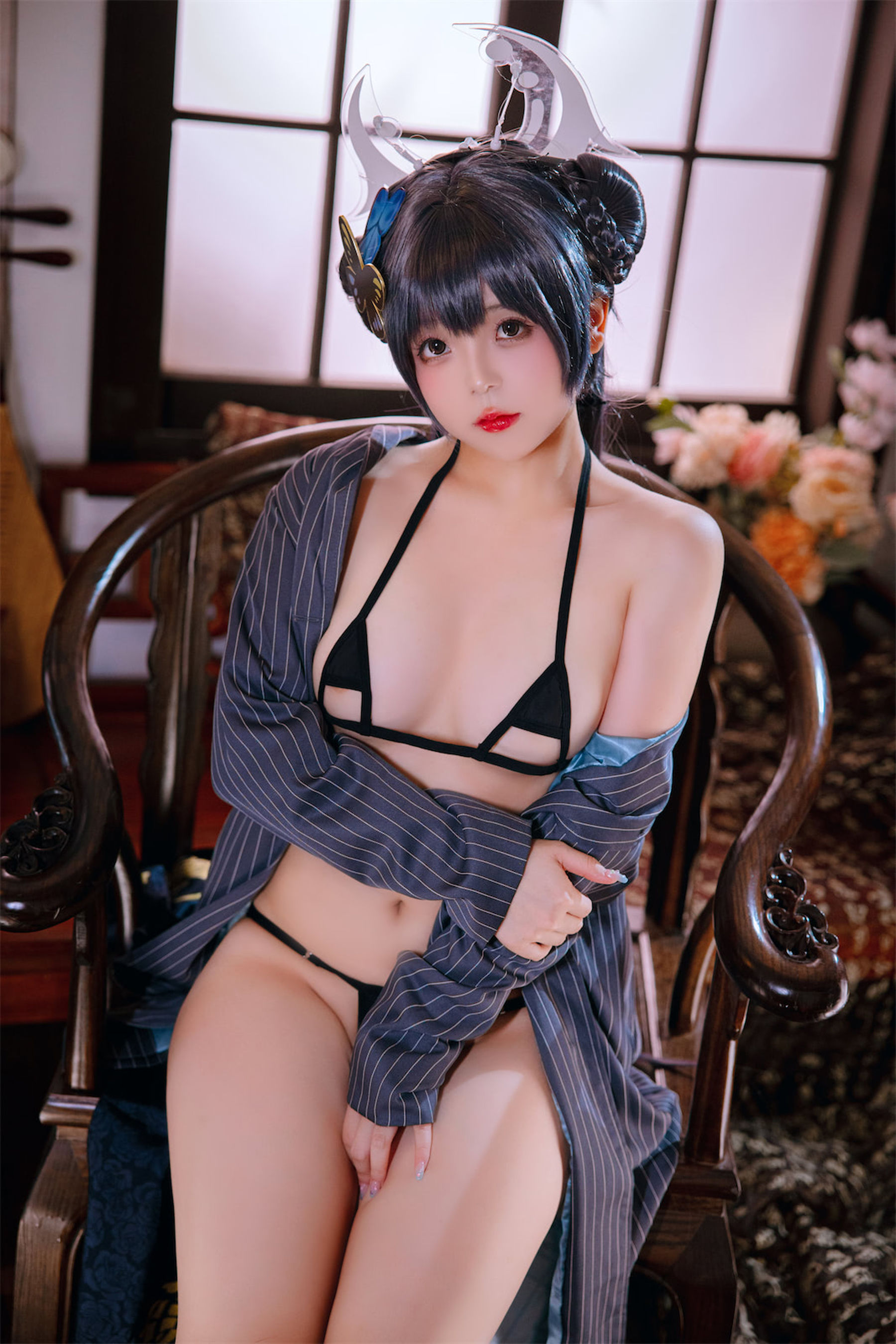 Cosplay日奈娇 - 碧蓝档案妃咲/(91P)