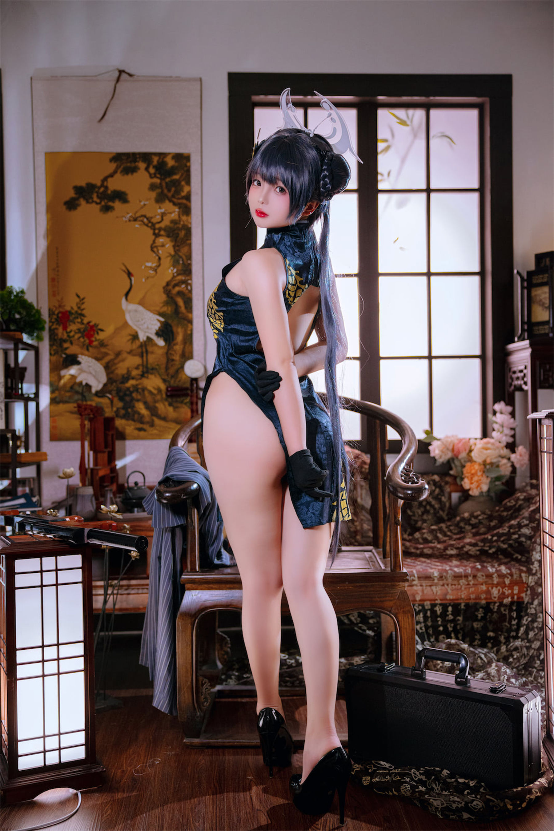 Cosplay日奈娇 - 碧蓝档案妃咲/(91P)