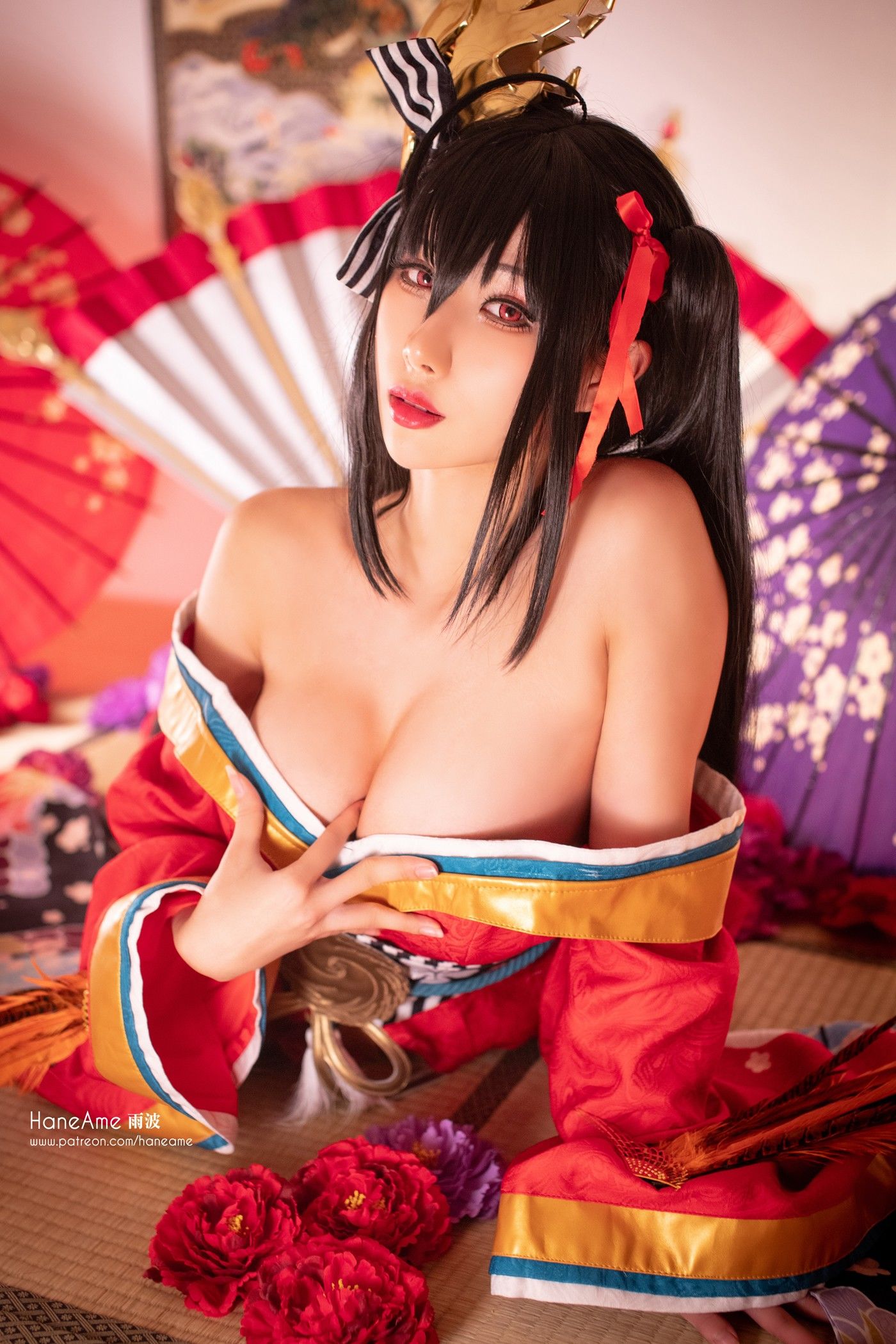 Hane Ame 雨波写真 - Taihou official kimono (Azur Lane)/(18P)