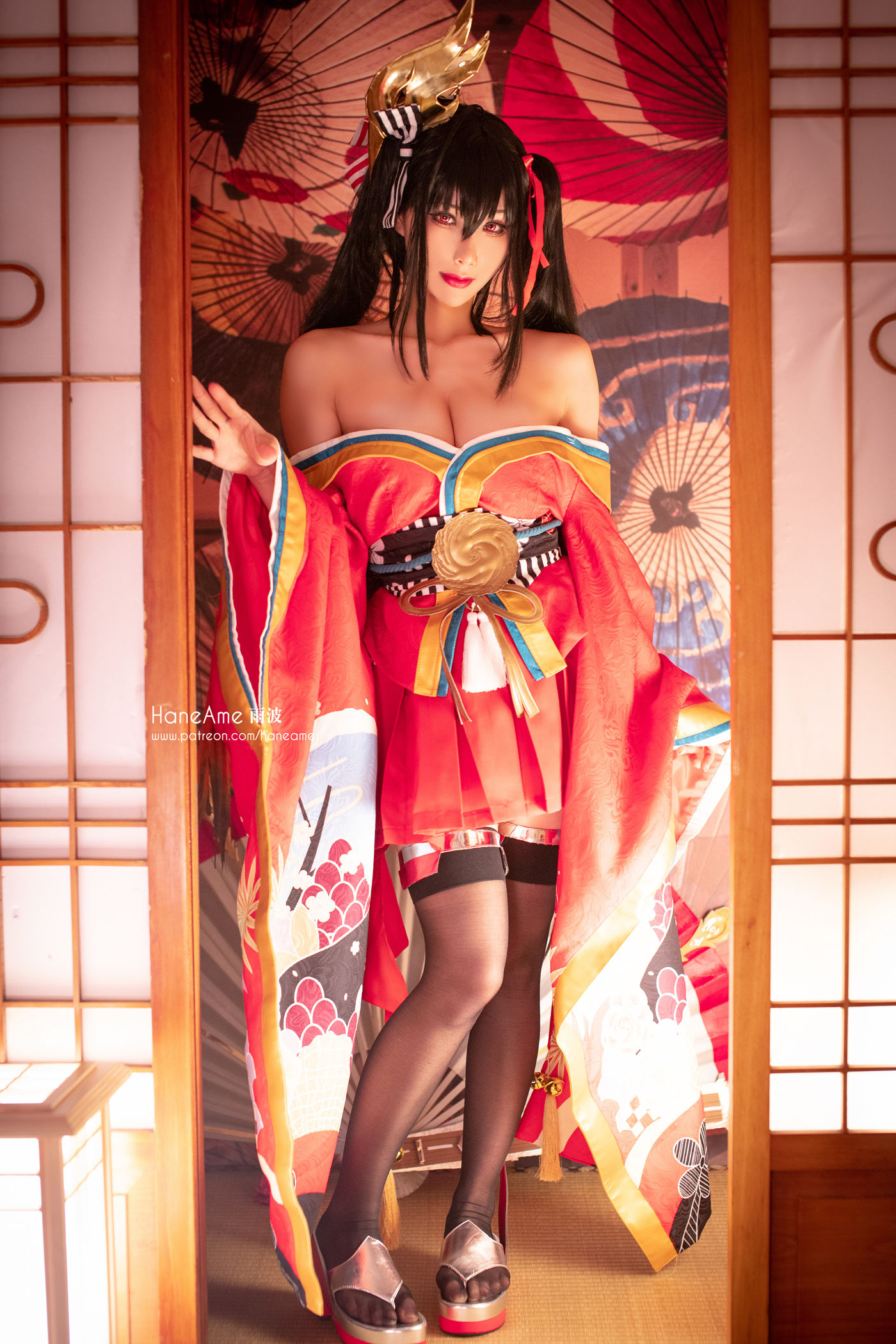 Hane Ame 雨波写真 - Taihou official kimono (Azur Lane)/(18P)