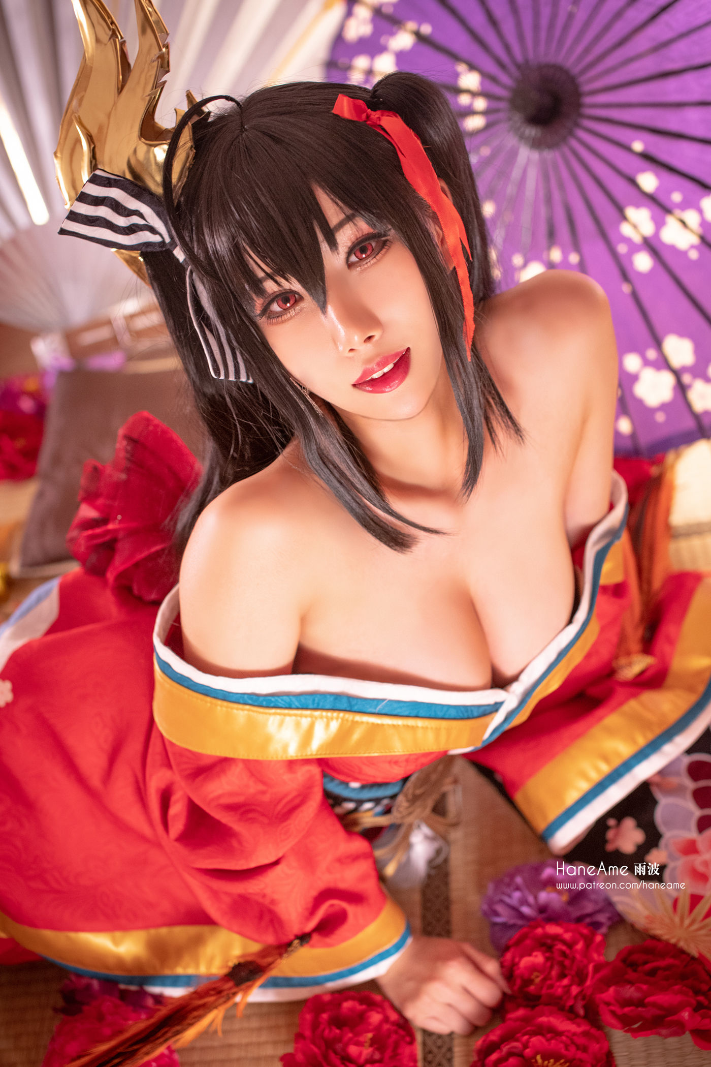 Hane Ame 雨波写真 - Taihou official kimono (Azur Lane)/(18P)