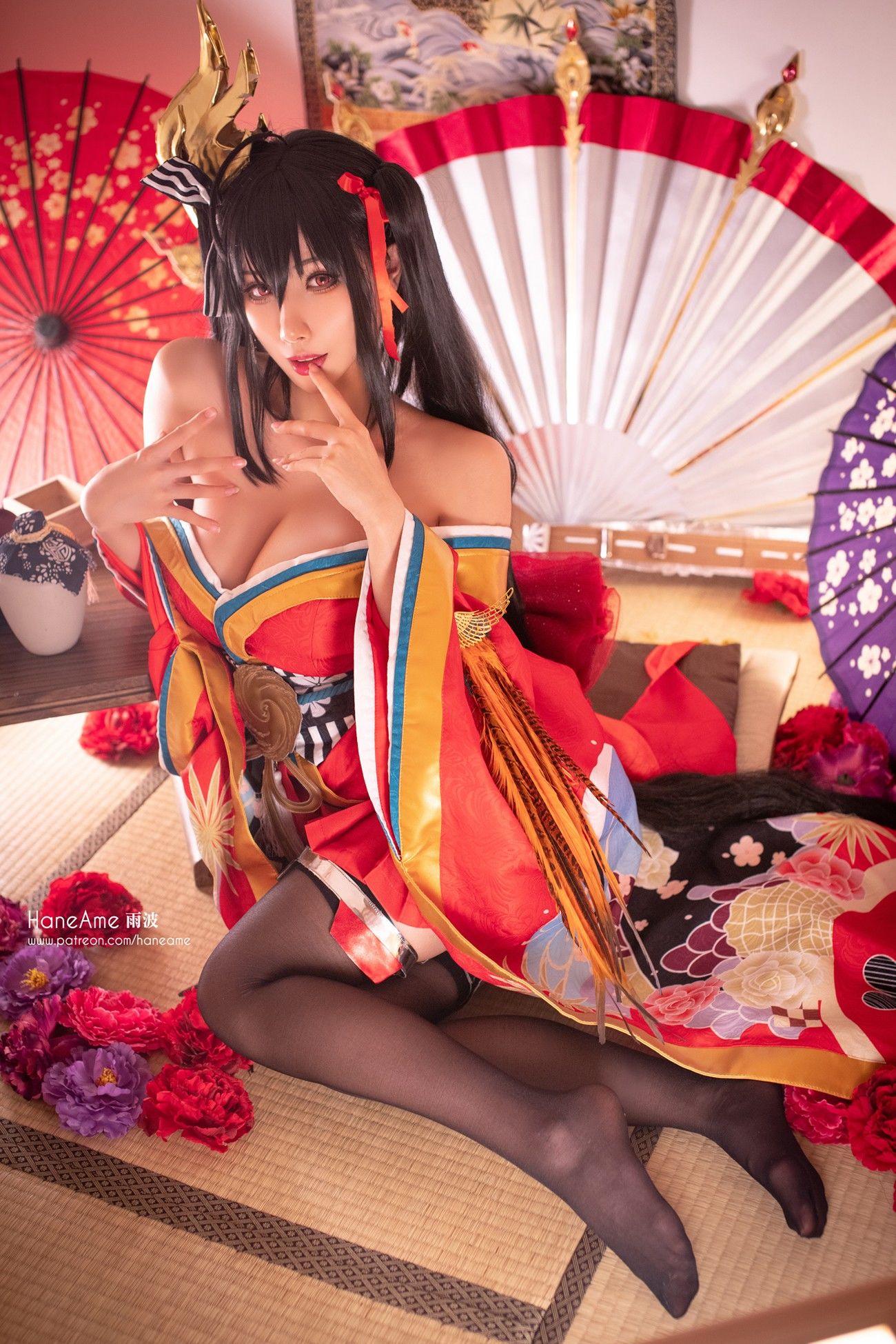 Hane Ame 雨波写真 - Taihou official kimono (Azur Lane)/(18P)