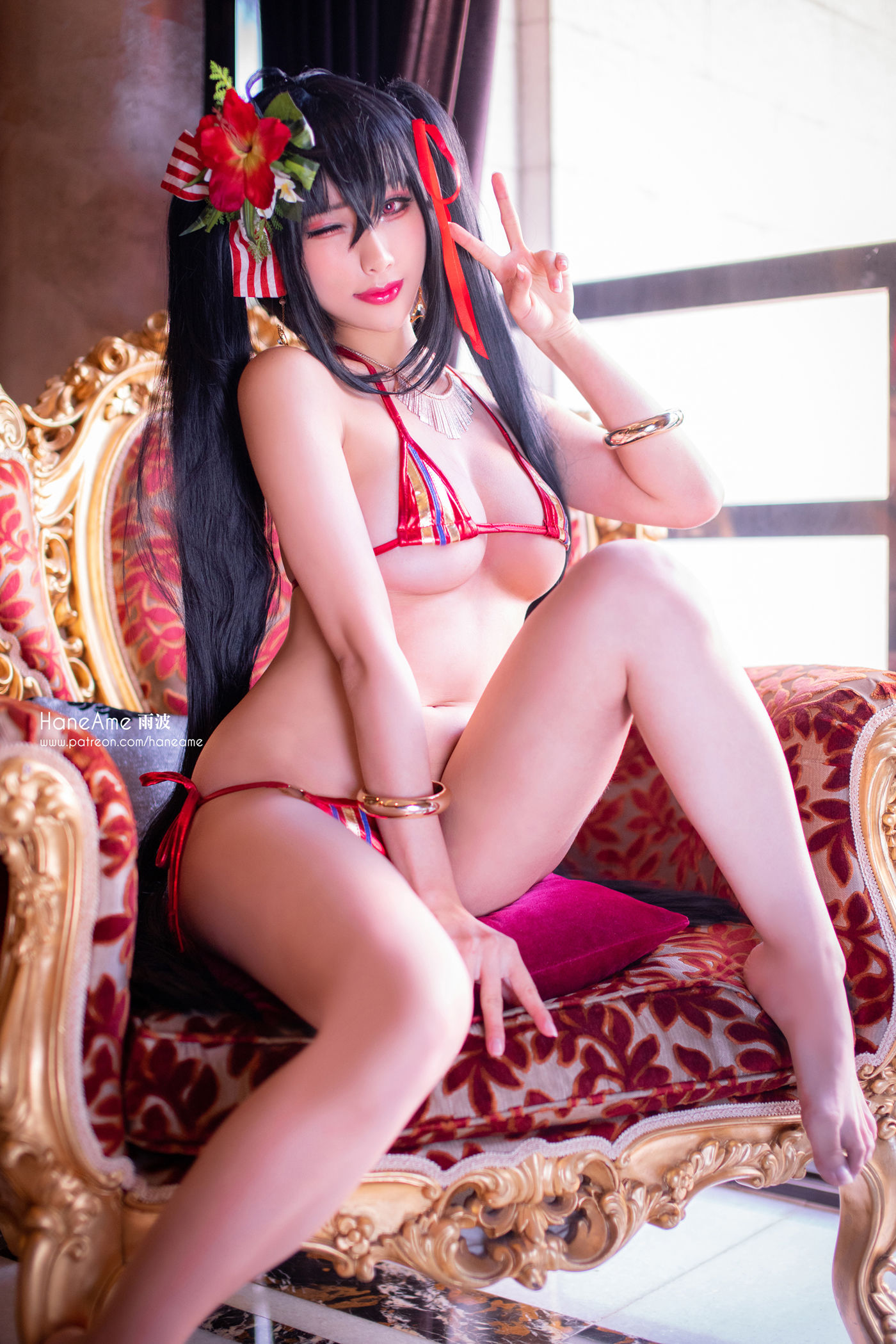 Hane Ame 雨波写真 - Taihou bikini (Azur Lane)/(20P)