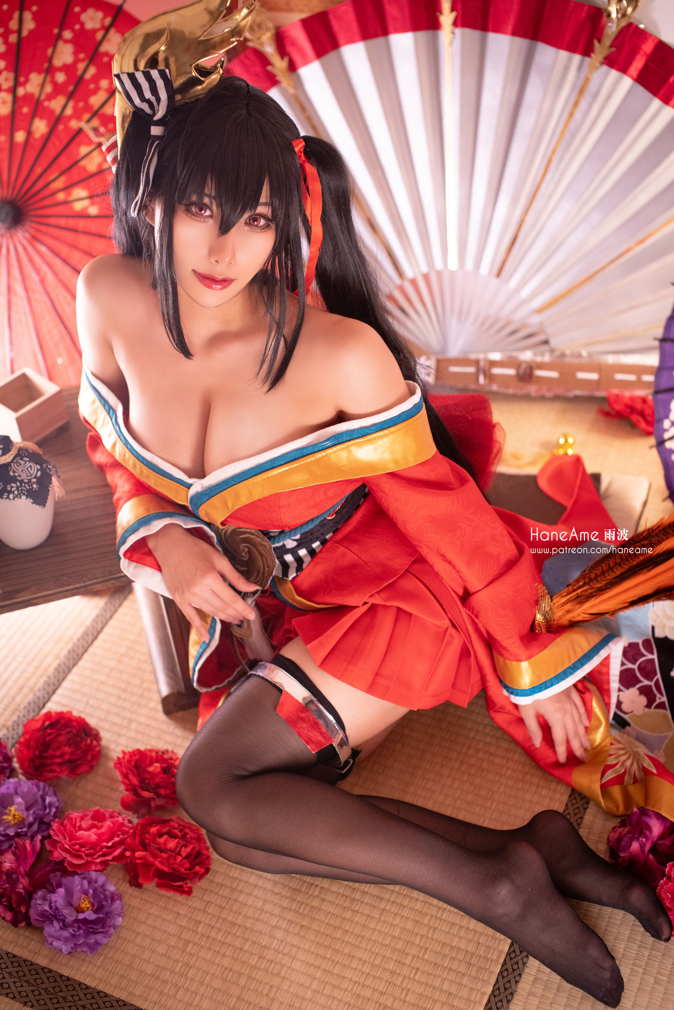 Hane Ame 雨波写真 - Taihou official kimono (Azur Lane)/(18P)