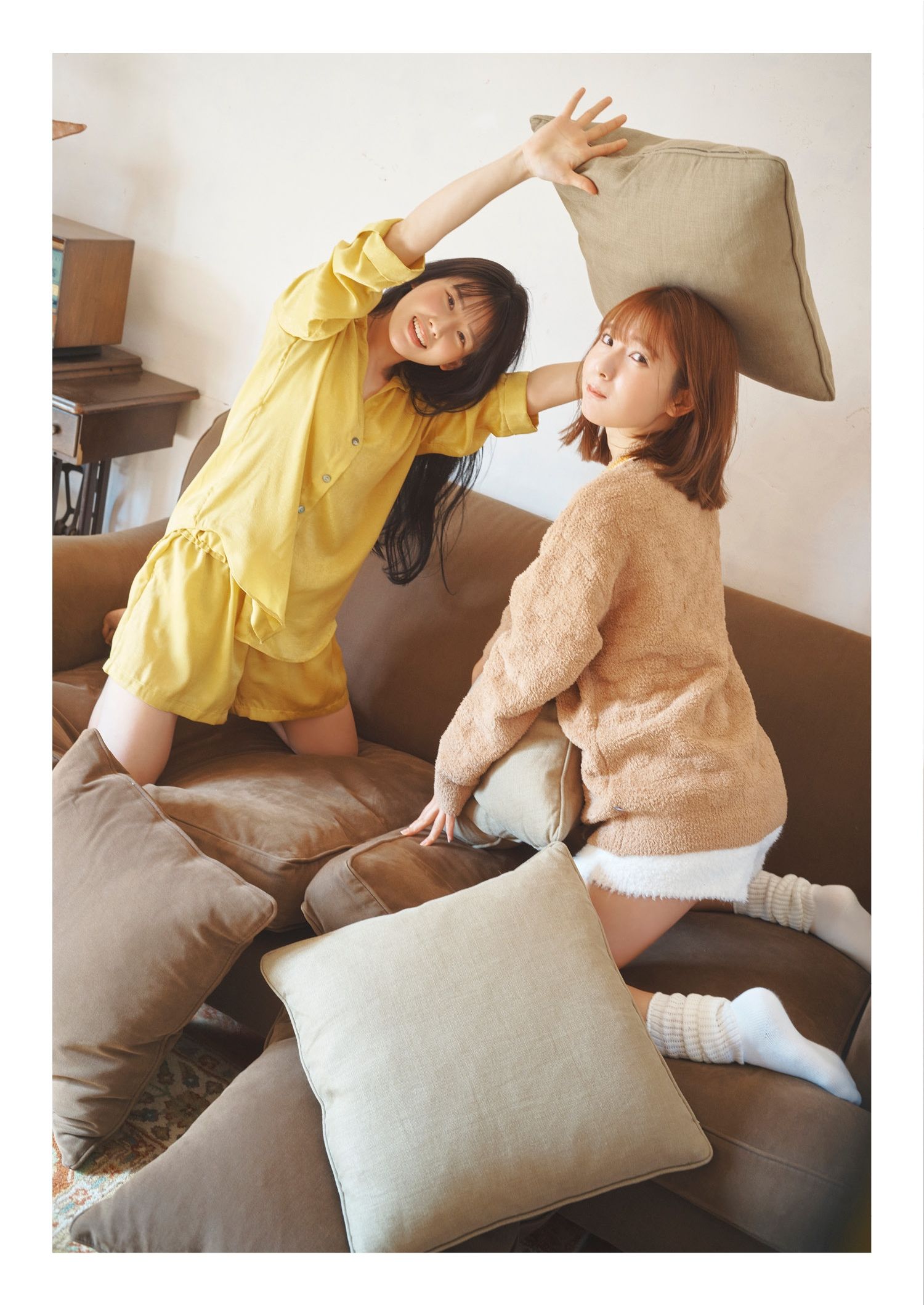 Anri Morishima 森嶋あんり & Yui Oku 奥ゆい - Fuwa yuru Yuri shimai ふわゆるユリ姉妹/(49P)