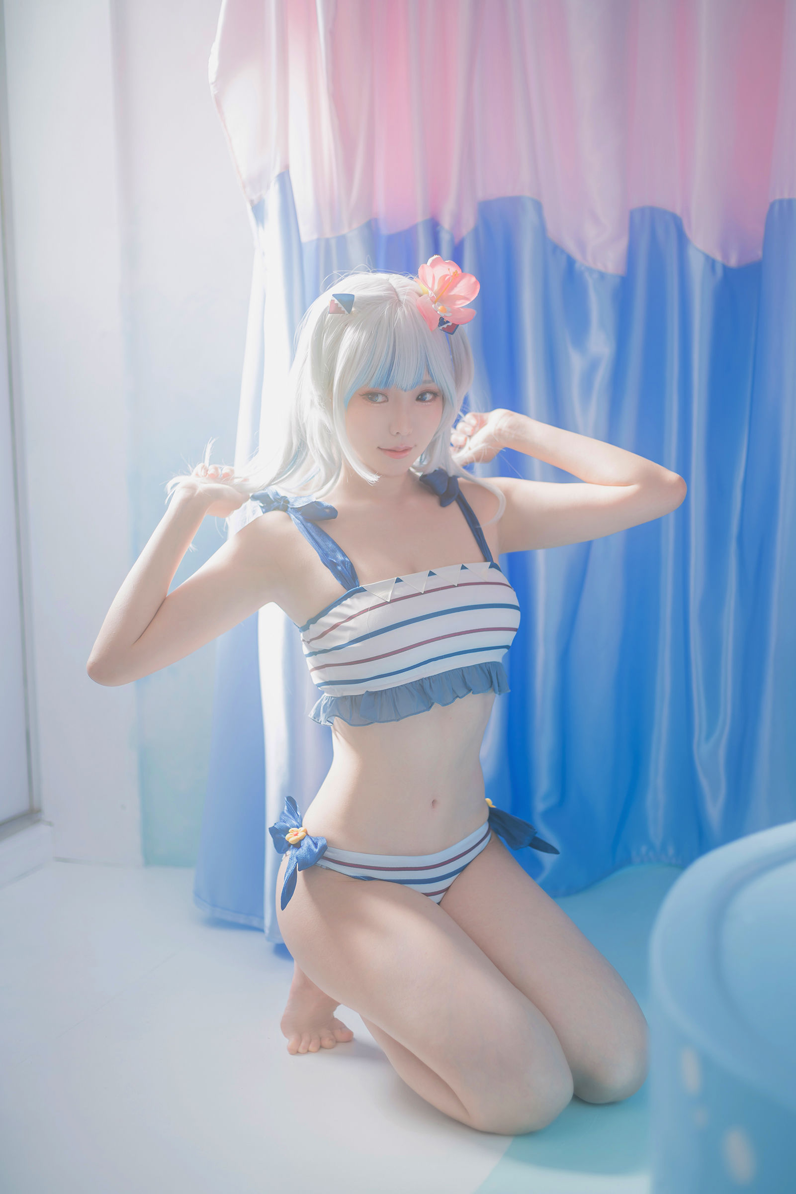 Ely_eee(ElyEE子) - Gawr Gura Swimsuit/(25P)