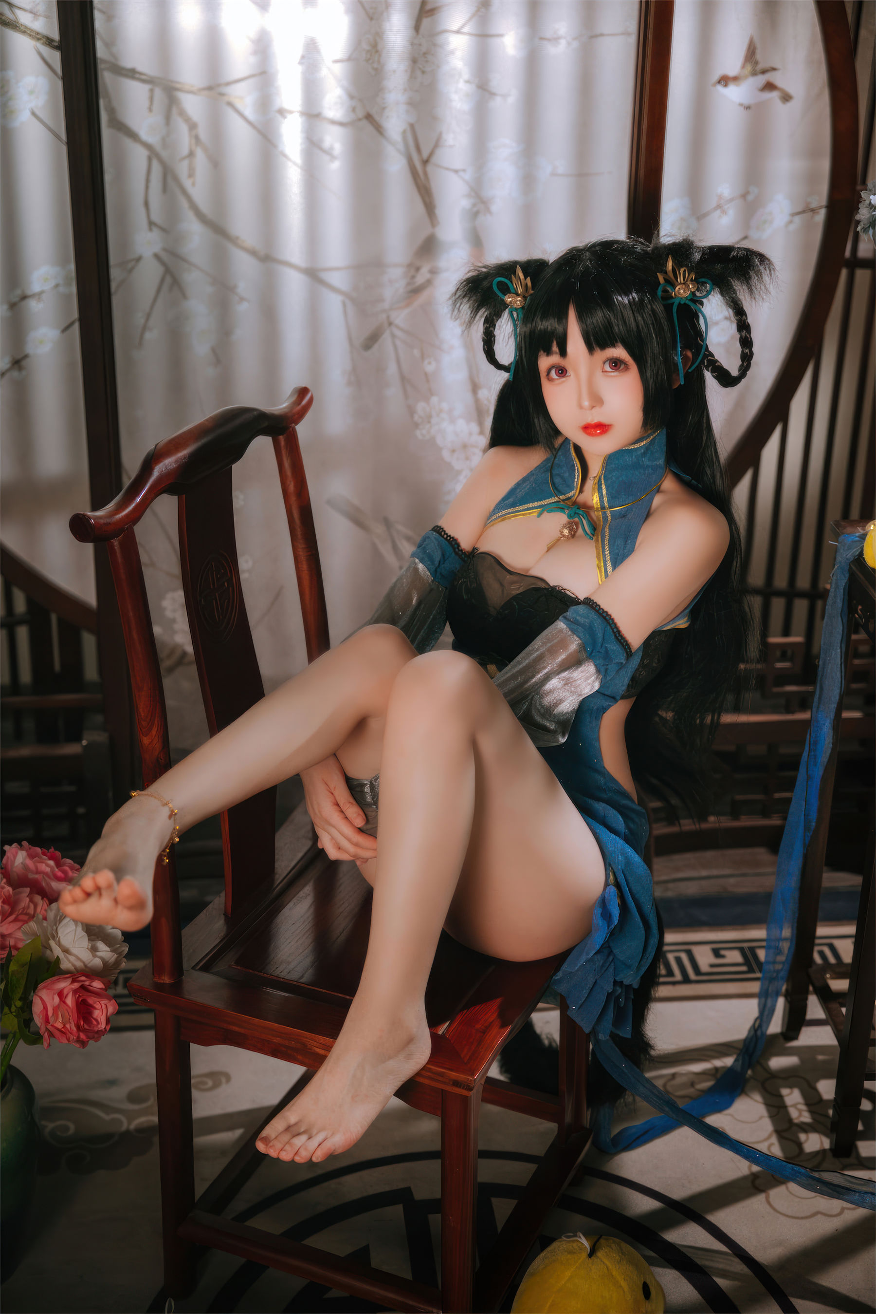 Cosplay日奈娇 - 碧蓝航线 大潮旗袍/(24P)