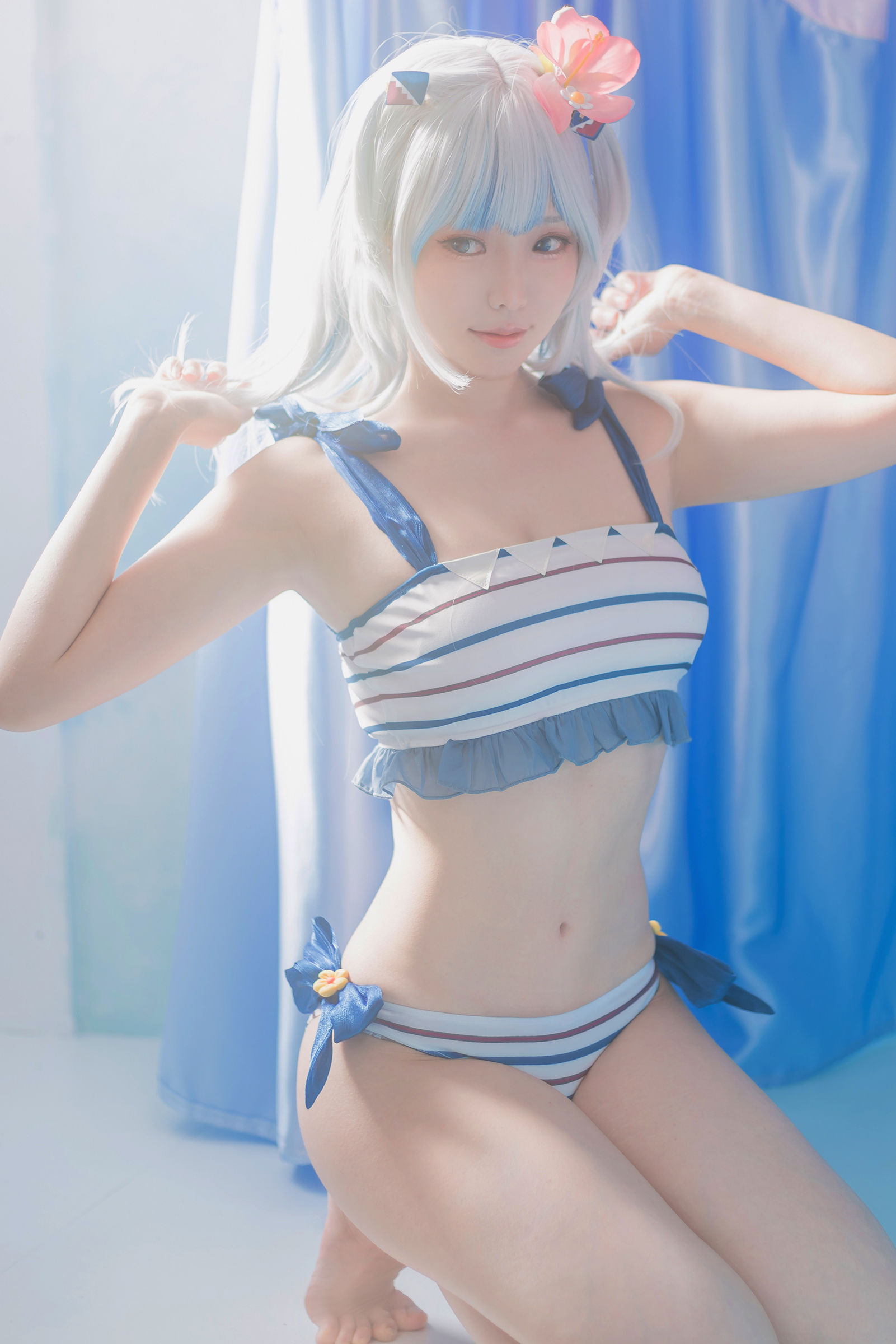 Ely_eee(ElyEE子) - Gawr Gura Swimsuit/(25P)