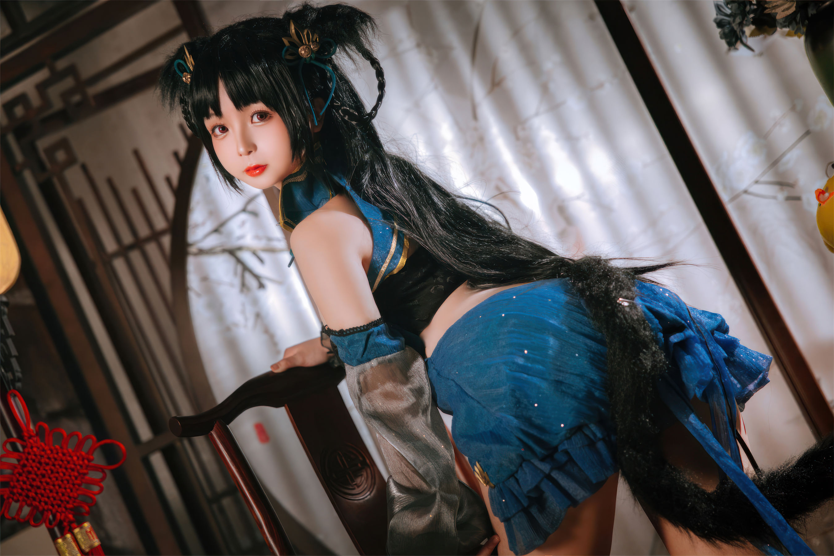 Cosplay日奈娇 - 碧蓝航线 大潮旗袍/(24P)