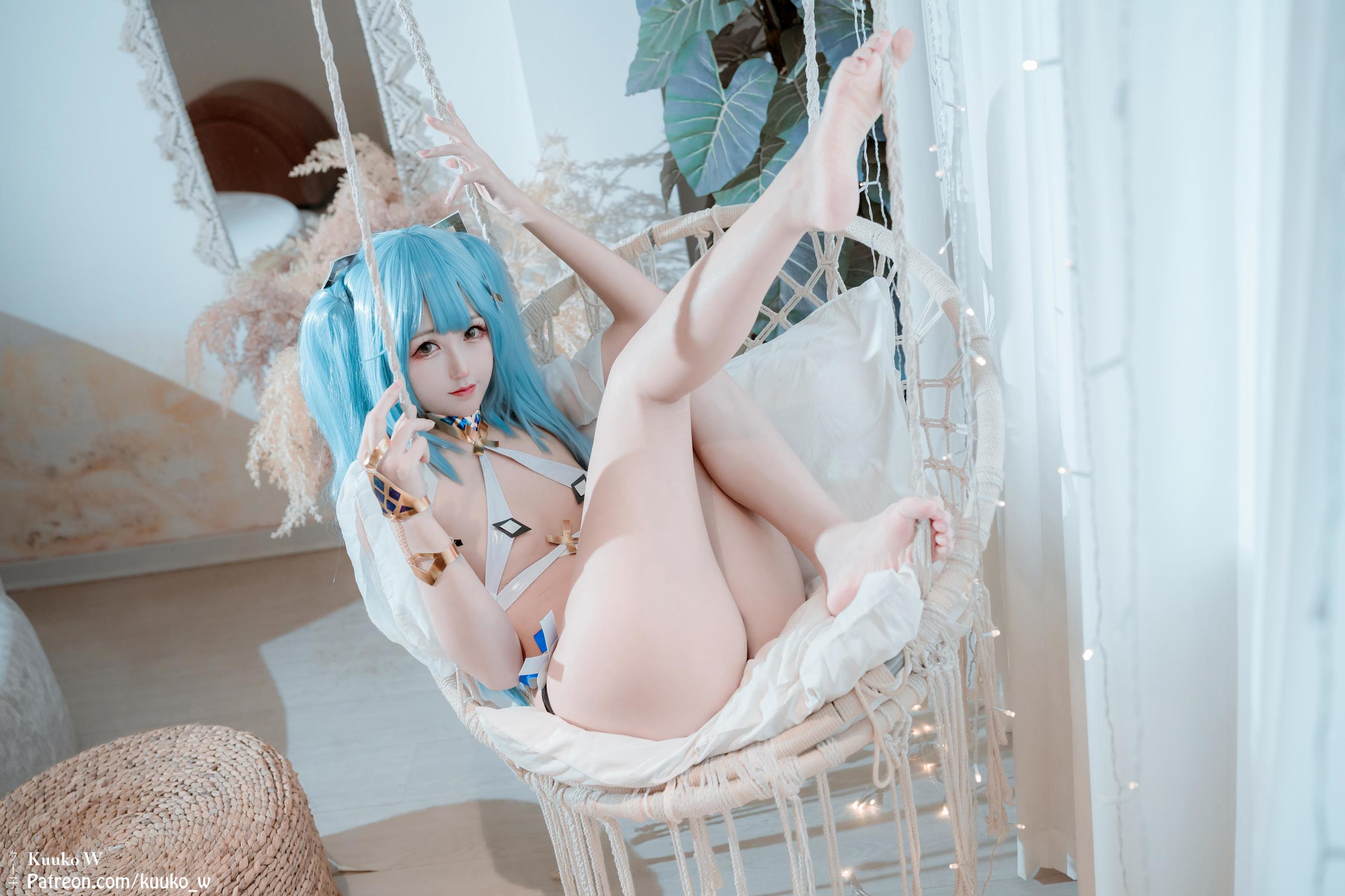 [Cosplay] [KuukoW] Kuuko クー子 - Faruzan/(24P)