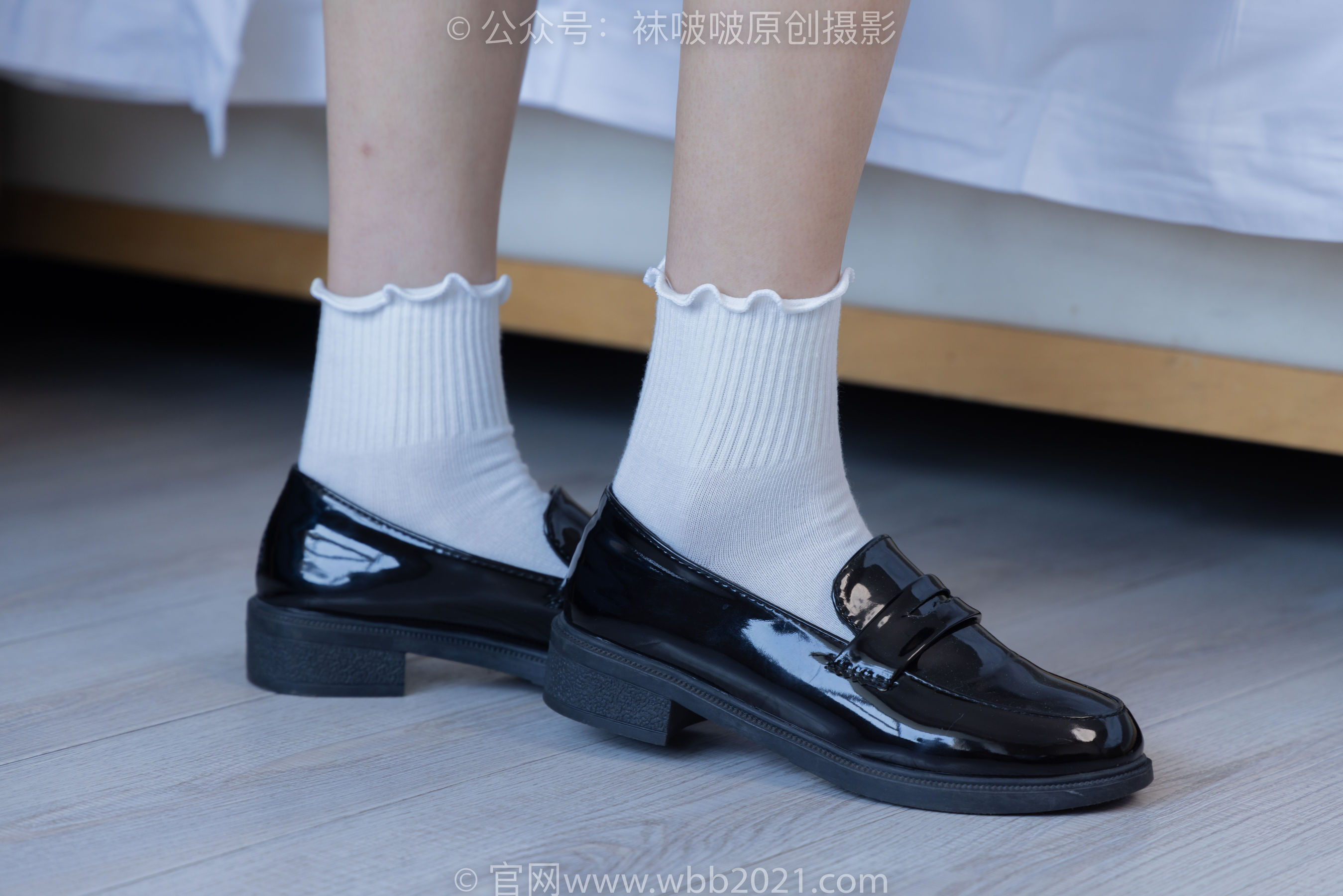 BoBoSocks袜啵啵 No.279 芝士 - 皮鞋、白棉袜、民国学生装/(145P)