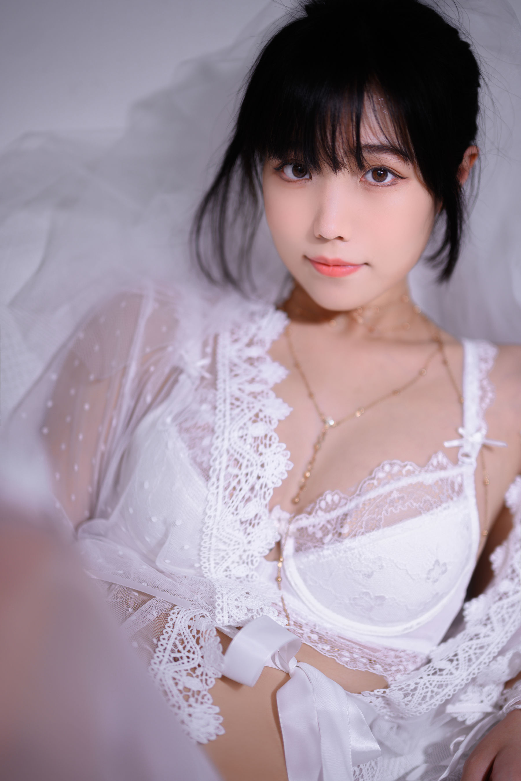 Cosplay 汪知子 - 婚纱/(34P)