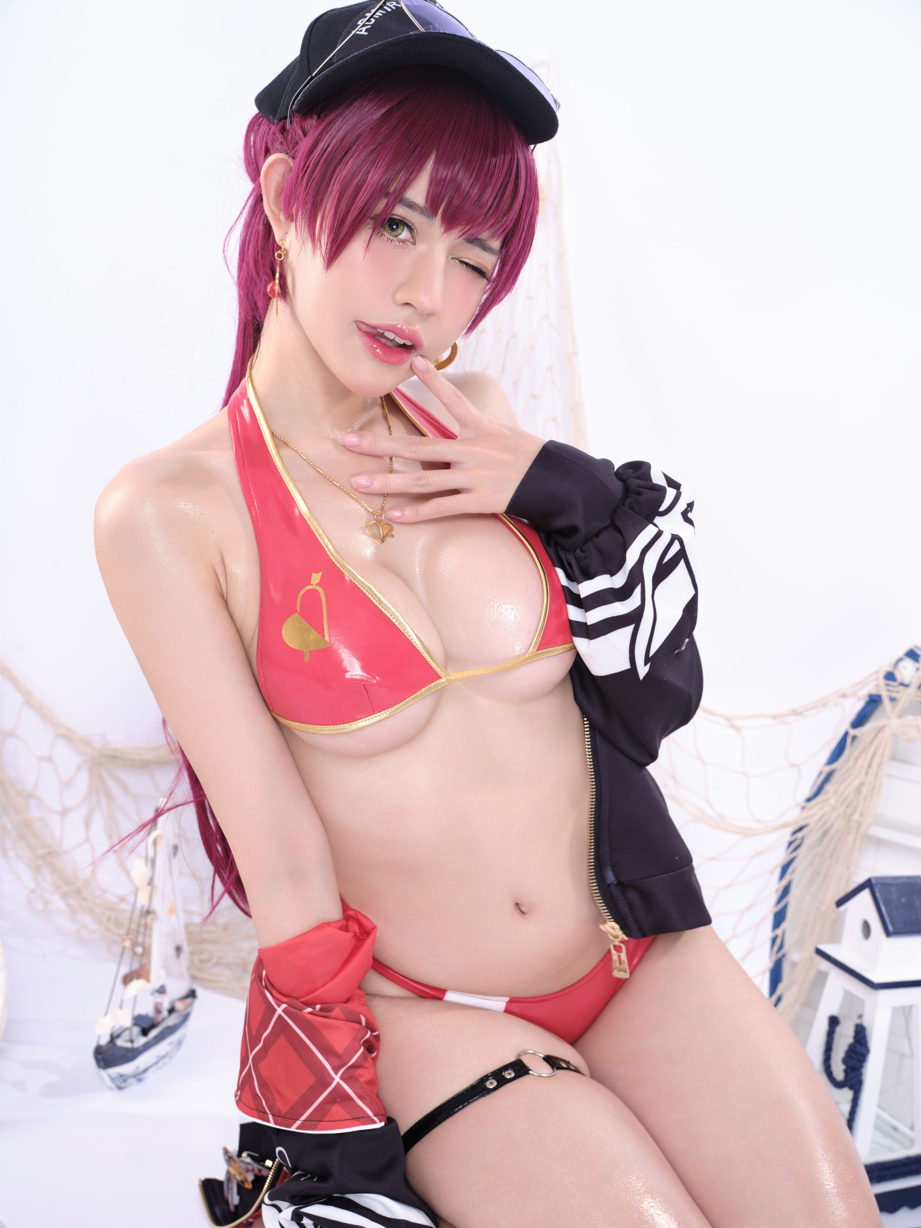 PingPing - Hoshou Marine Swimwear (Hololive)/(26P)