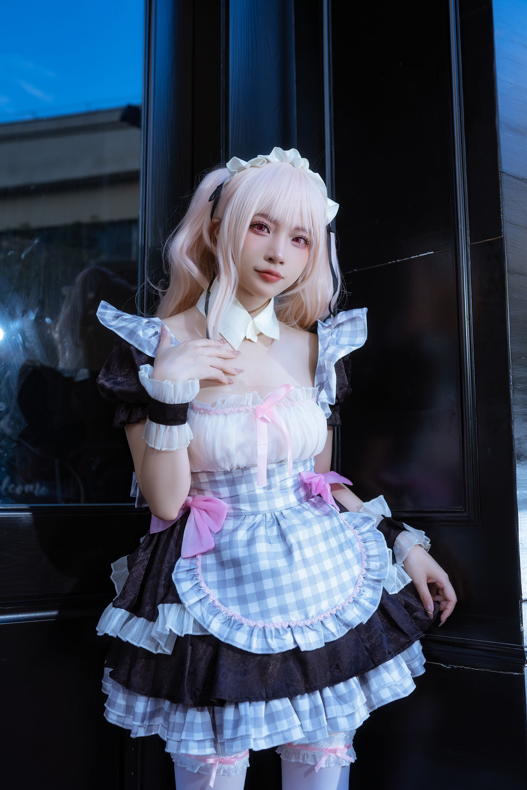 人气Coser 二佐Nisa - 海梦 女仆/(23P)