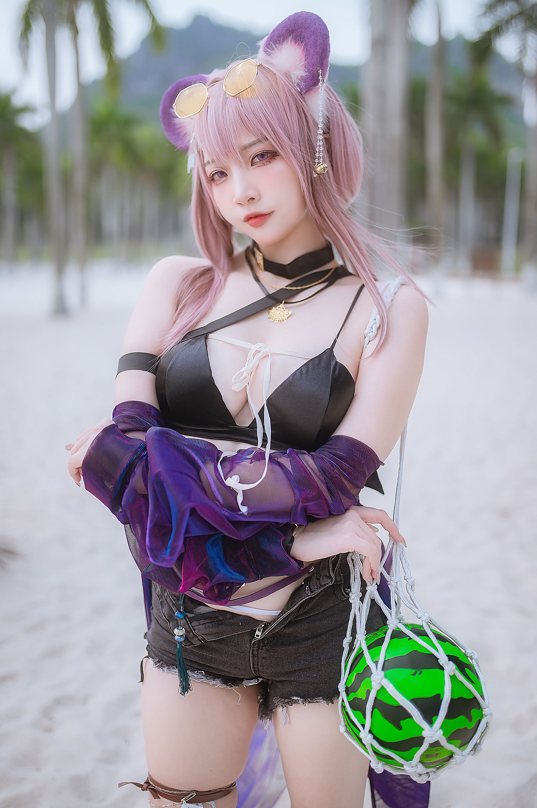 人气Coser 二佐Nisa - 泰拉夏日纪事 佐佐林雨霞/(44P)