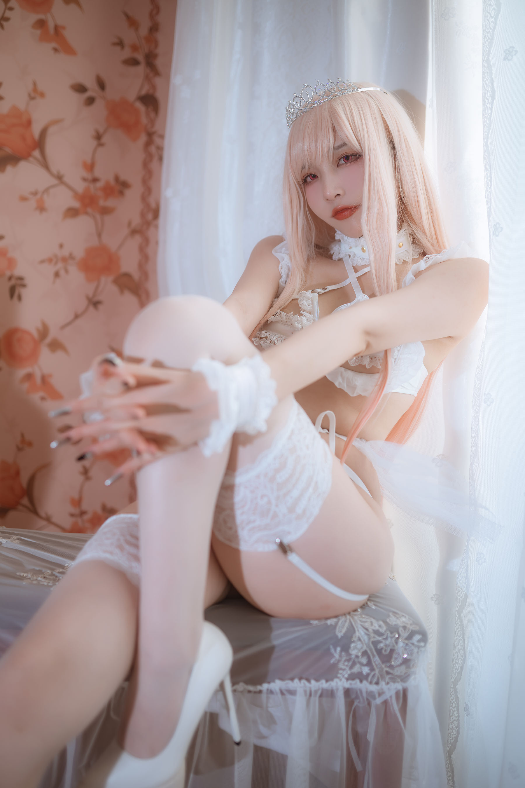 人气Coser 二佐Nisa - 海梦 白内衣/(39P)