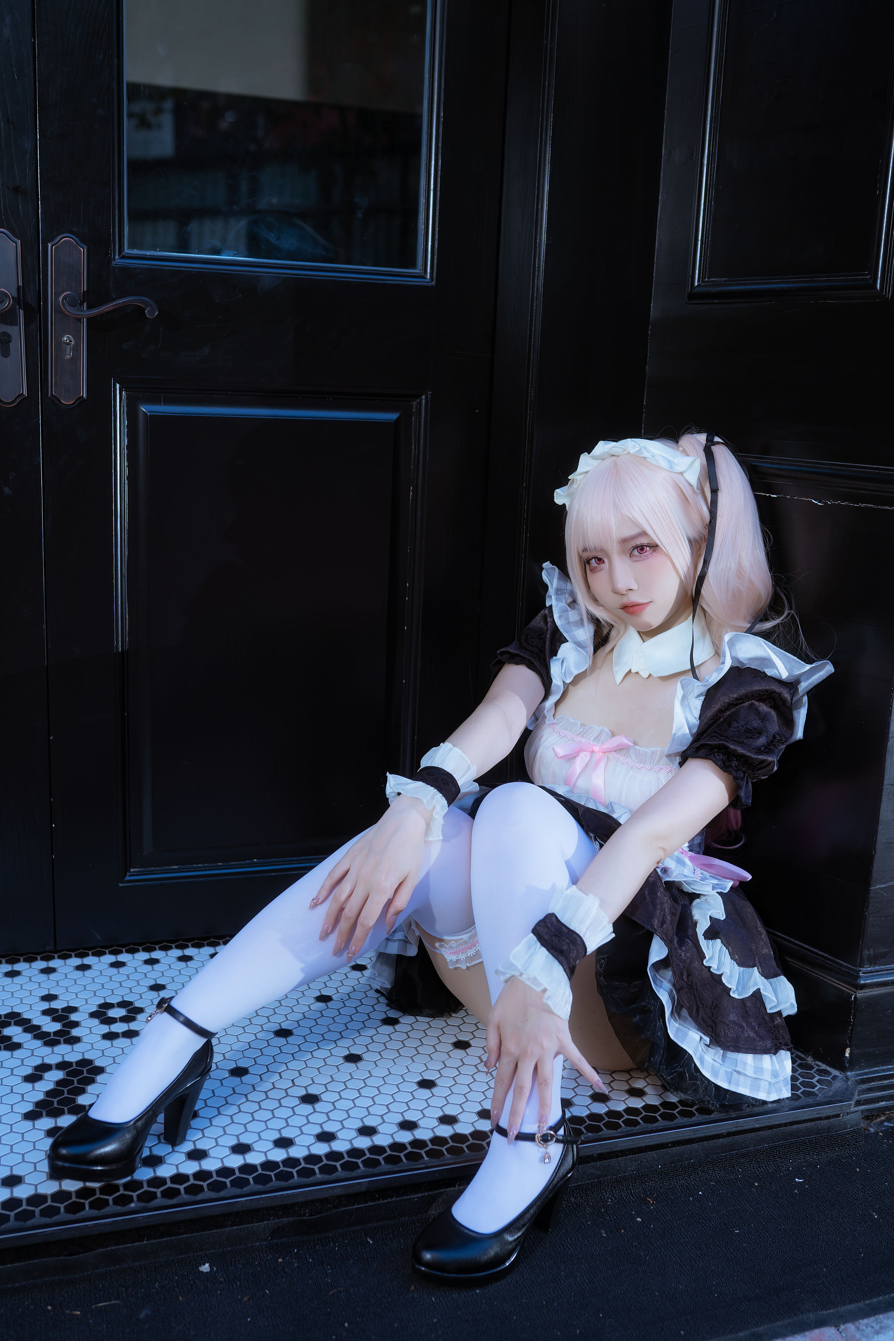 人气Coser 二佐Nisa - 海梦 女仆/(23P)