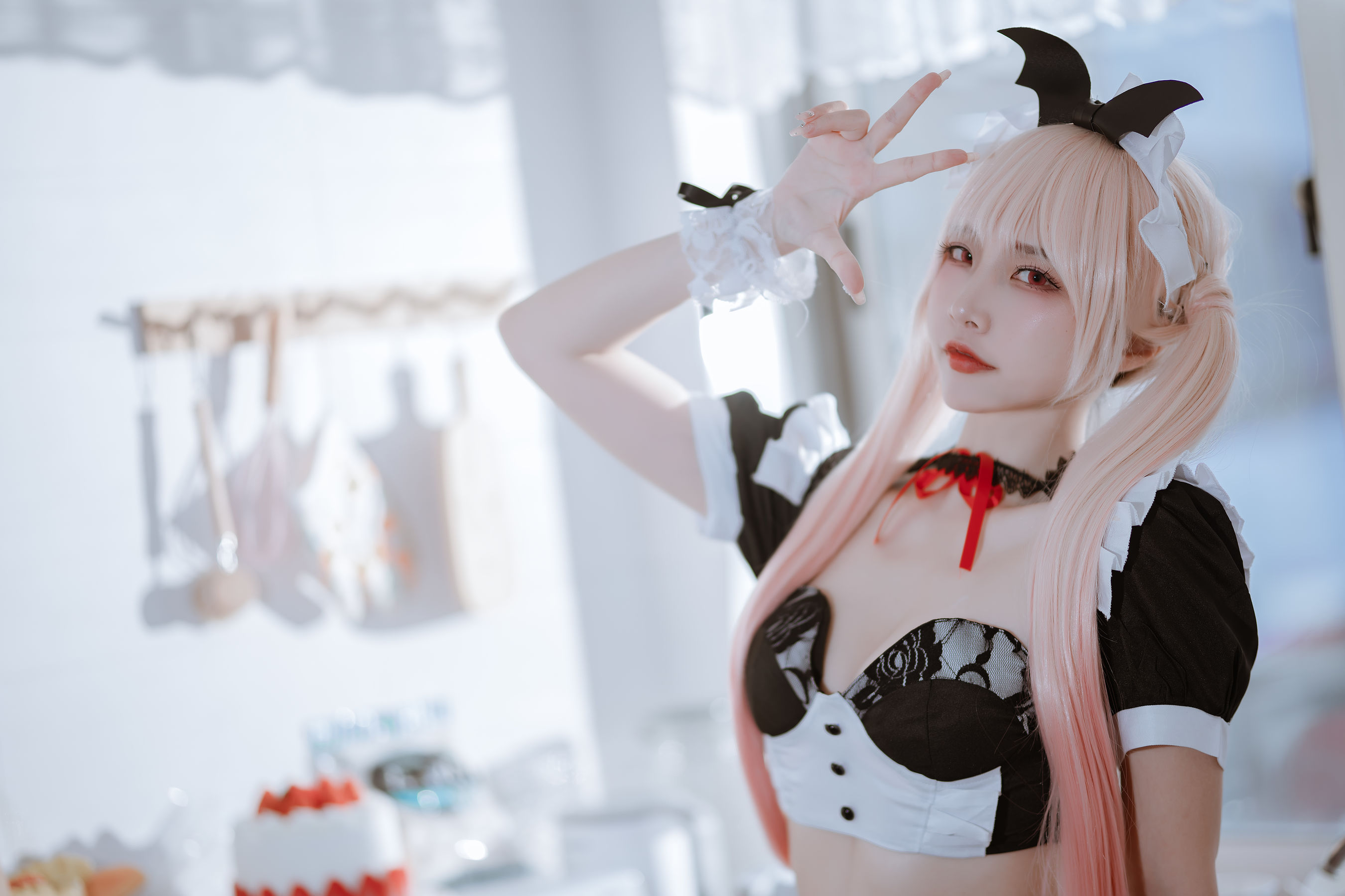 人气Coser 二佐Nisa - 海梦 小女仆/(29P)