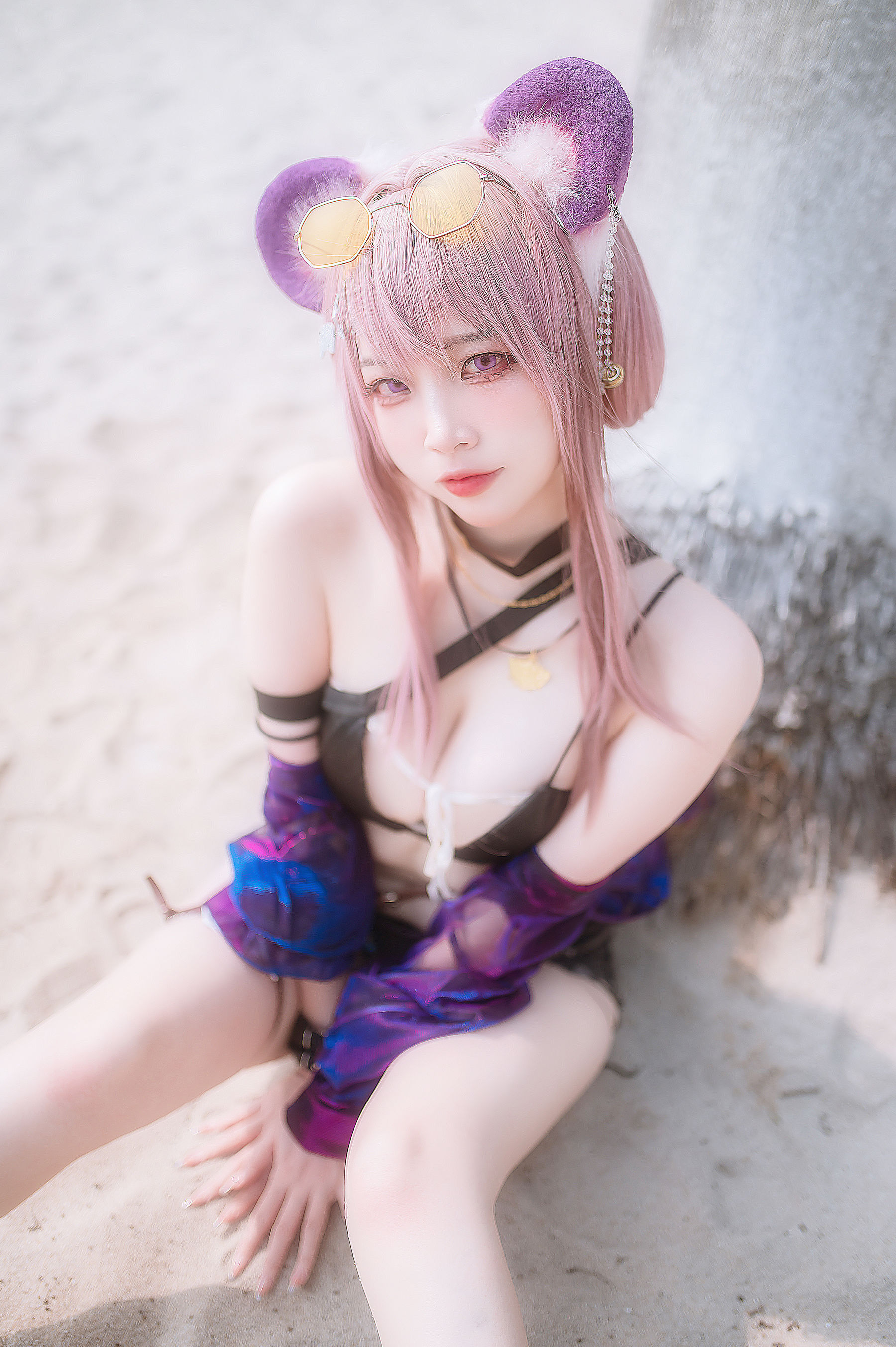 人气Coser 二佐Nisa - 泰拉夏日纪事 佐佐林雨霞/(44P)