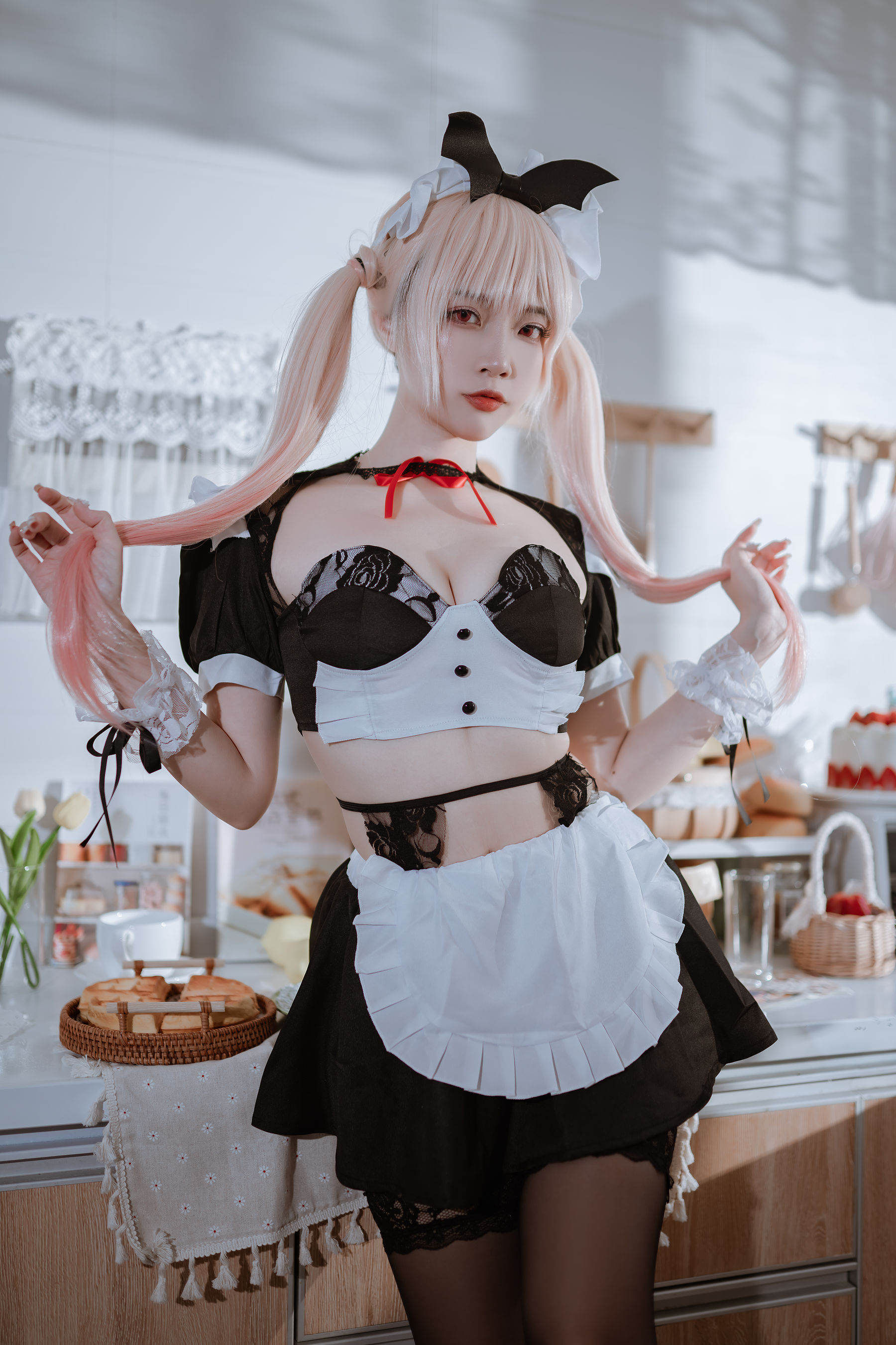 人气Coser 二佐Nisa - 海梦 小女仆/(29P)